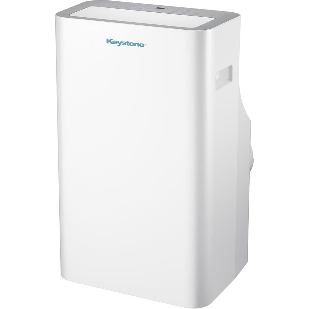 Keystone KSTAP12QD 7400-BTU DOE (12000-BTU ASHRAE) 115-Volt White Portable Air Conditioner