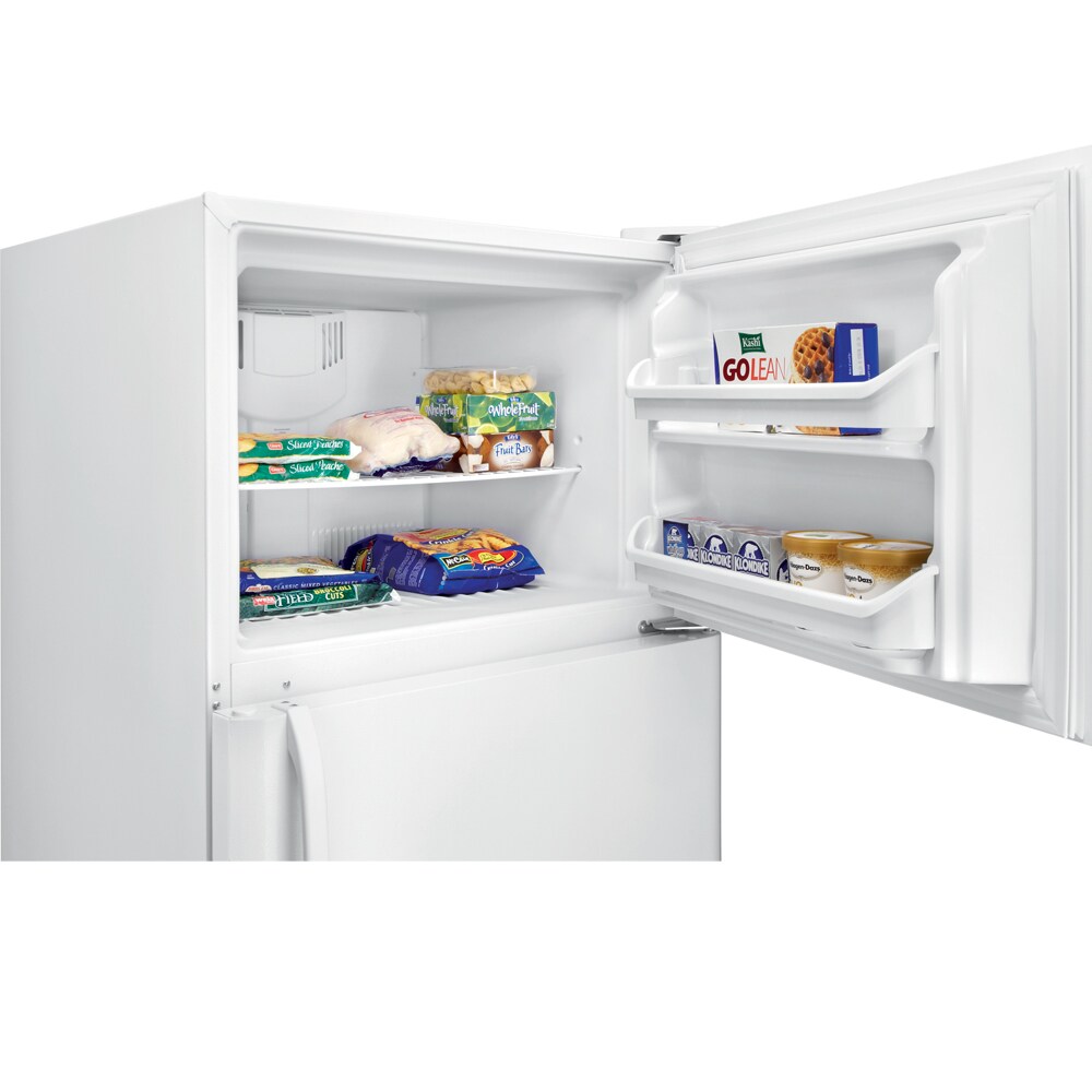 Frigidaire 20.6-cu ft Top-Freezer Refrigerator (White) at