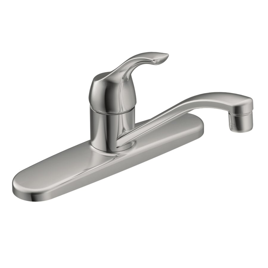 Moen CA87526 Adler Chrome Single handle Deck-mount Kitchen Faucet ( Deck Plate Included )