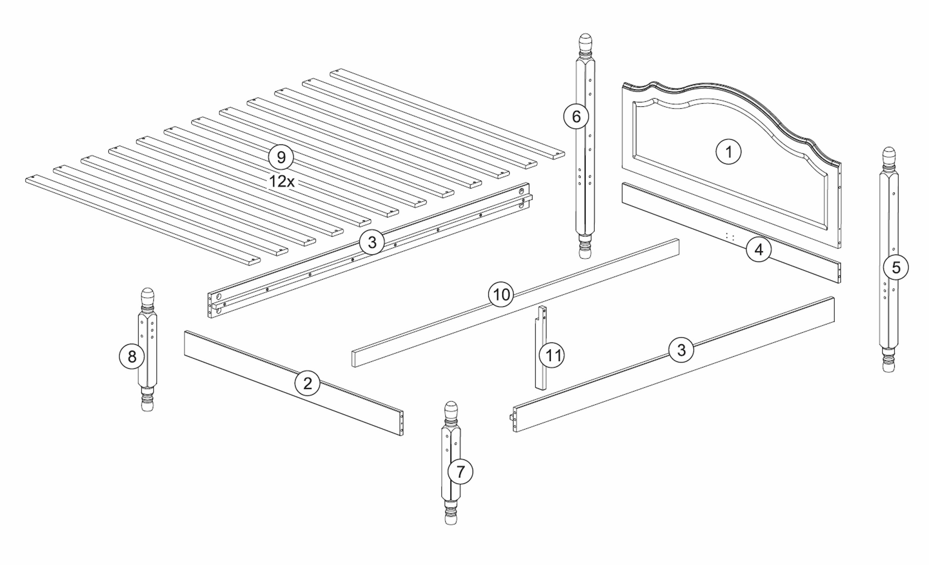 Palace Imports 1436 beds - View #9