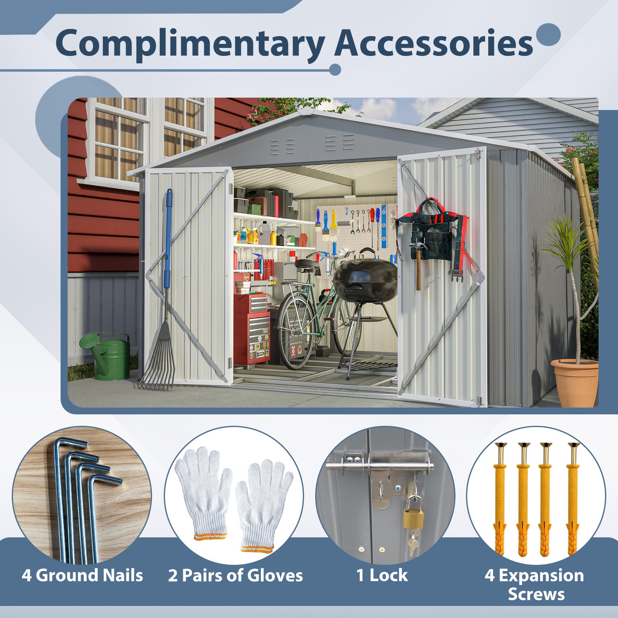 Bayfeve BF-250536-SD Metal-Storage-Buildings-Sheds - View #10