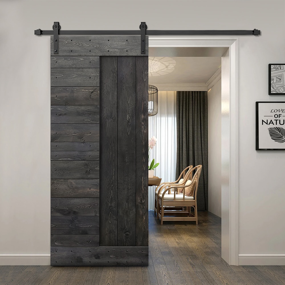 CALHOME SMK-72+DIY-N2-36DT Barn-Doors - View #2