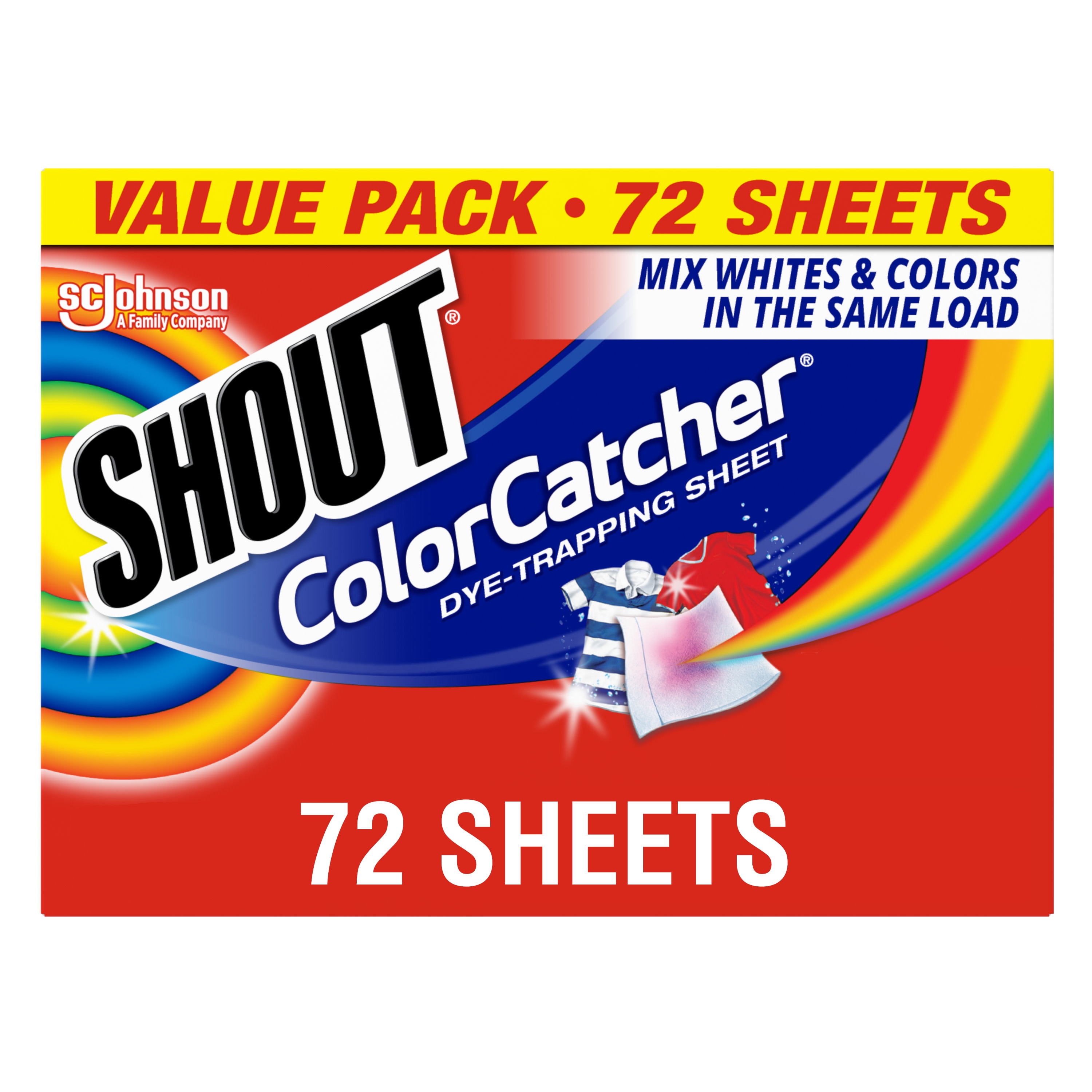 Shout Shout 72 -Pack 72 Count Laundry Stain Remover