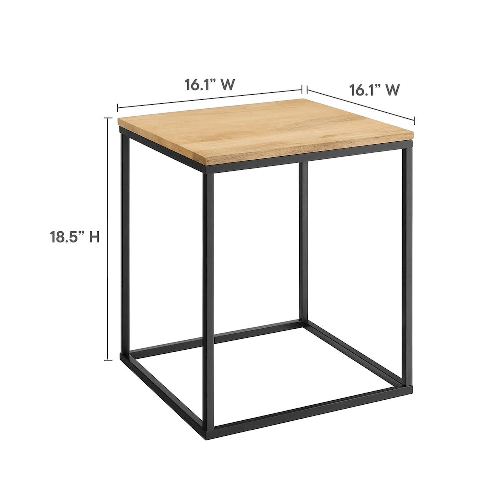Modway EEI-6833-OAK End-Tables - View #3