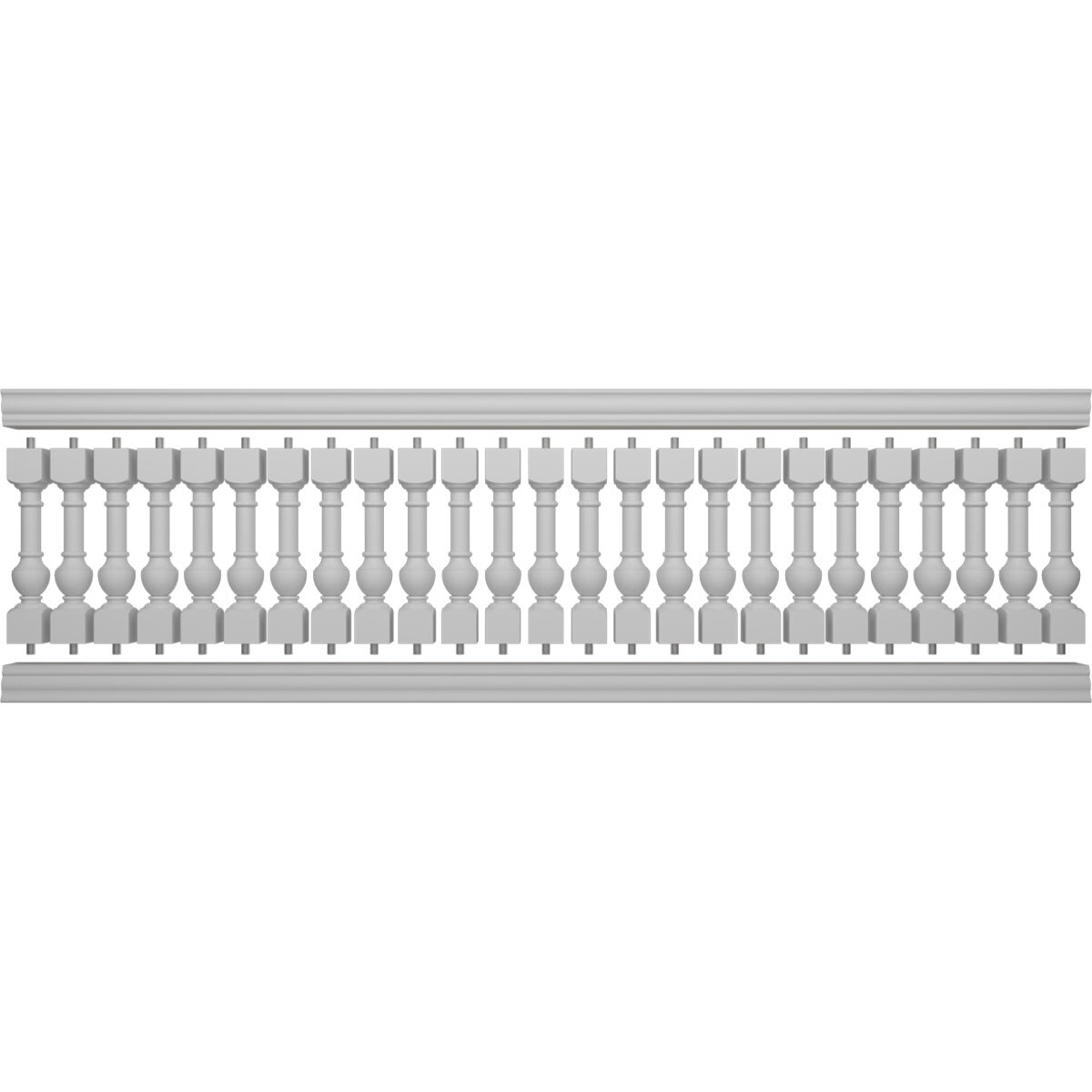 Ekena Millwork BALK42X156YOA railings - View #5