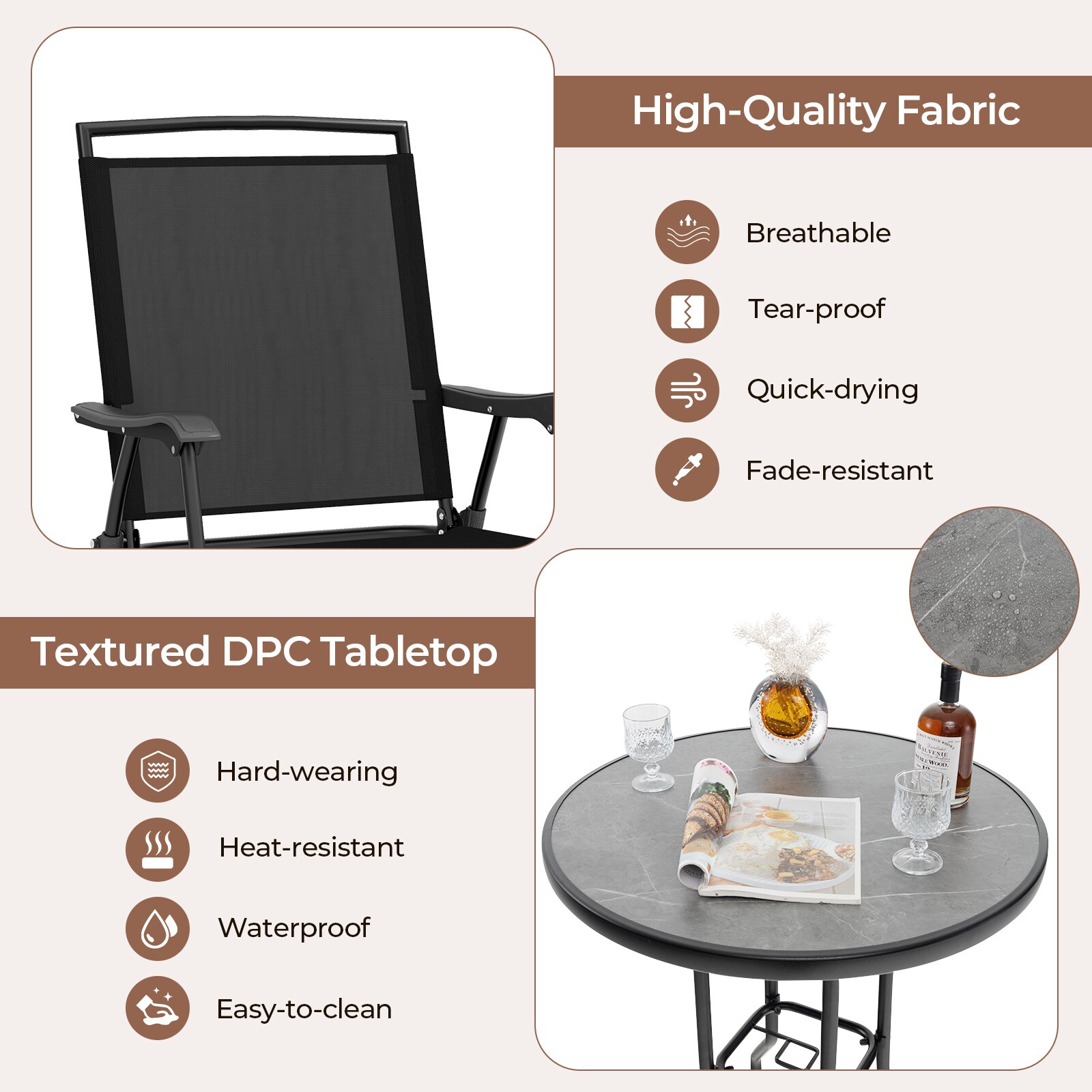 Slickblue D-CO-KD14711PN Patio-Dining-Sets - View #7