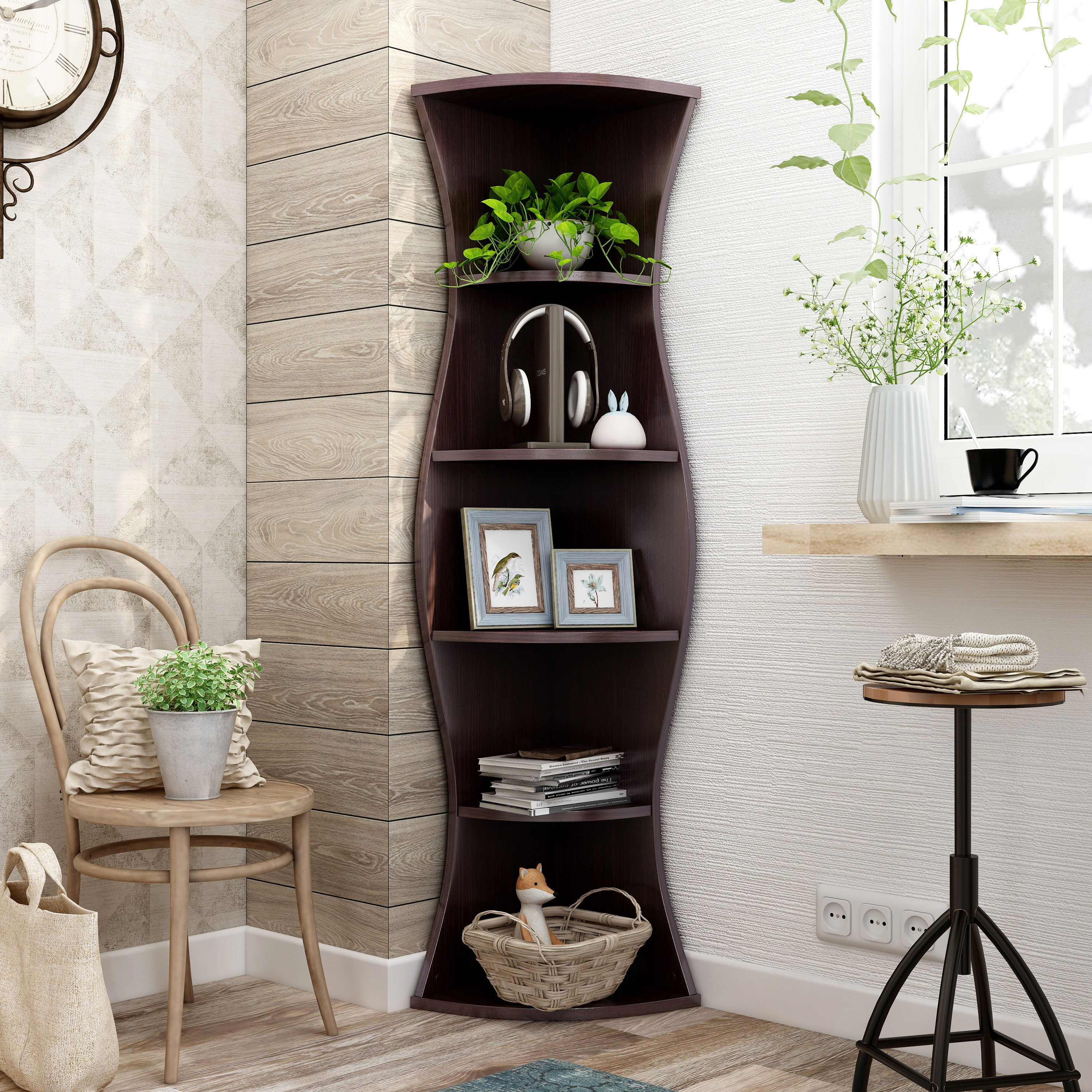 Furniture of America HFW-1480C4 bookcases - View #3