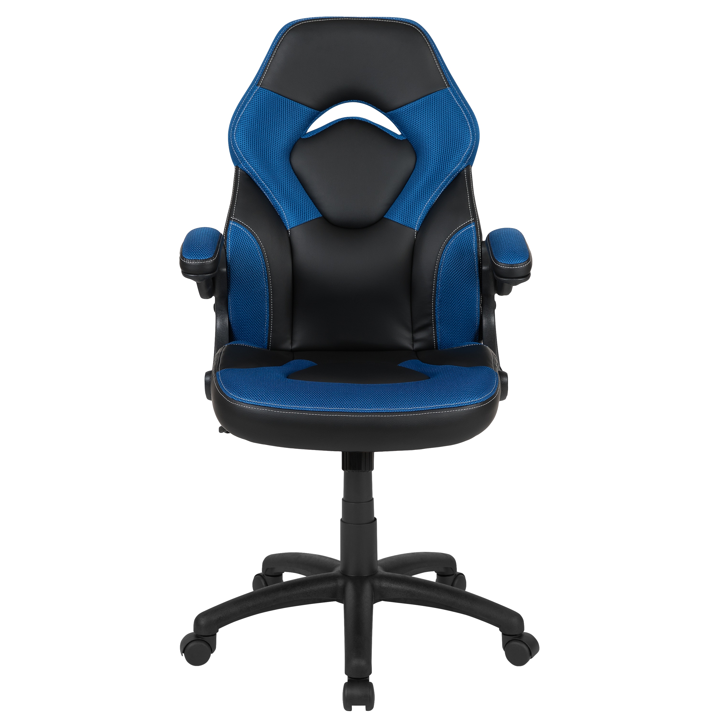 X10 Blue and Black Ergonomic Racing Style Gaming Chair