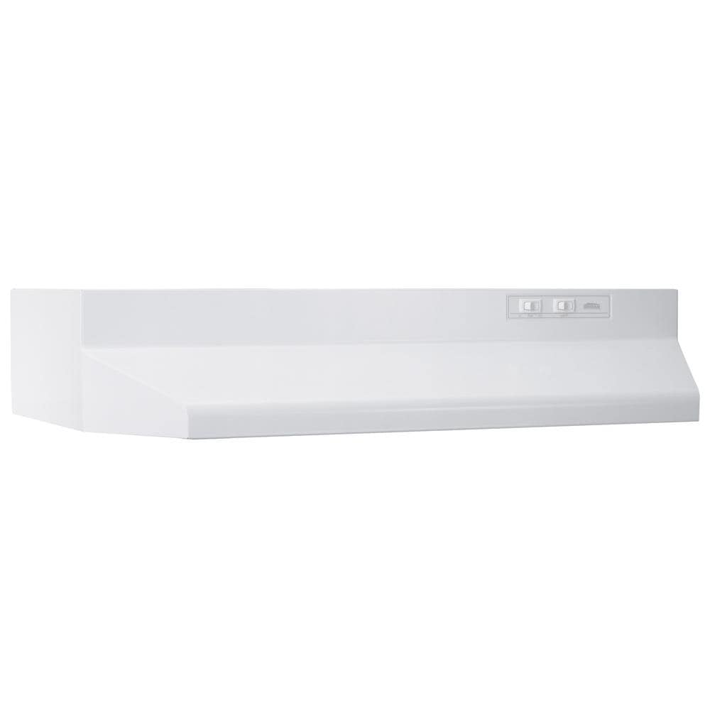 broan 42 inch range hood white