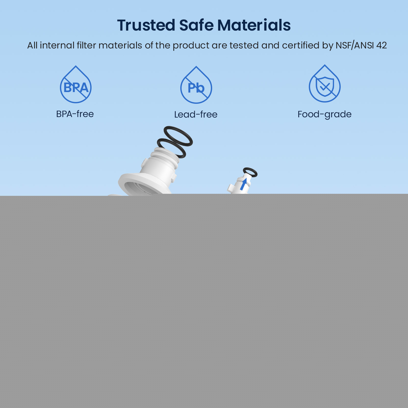 Glacier Fresh Z045-5P-GF Refrigerator-Water-Filters - View #2