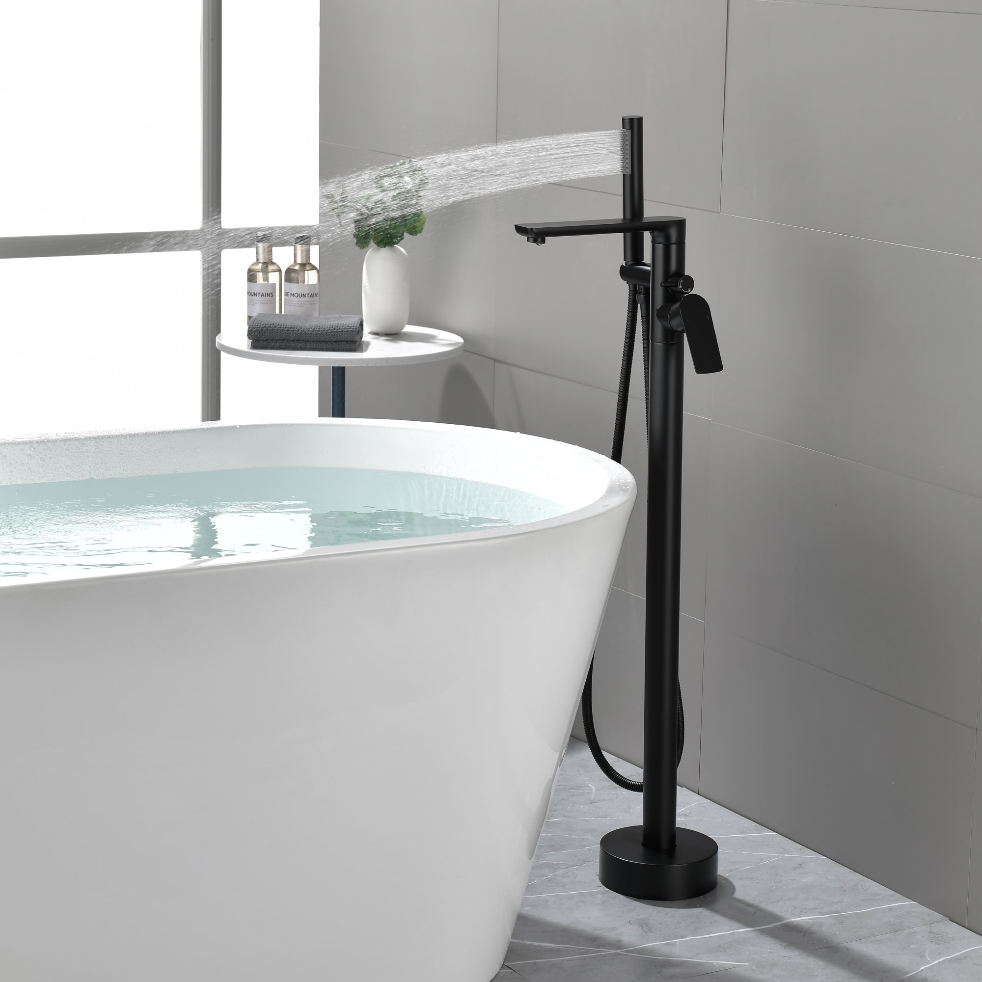 WELLFOR WA94027MB02 Roman-Tub-Faucets - View #3