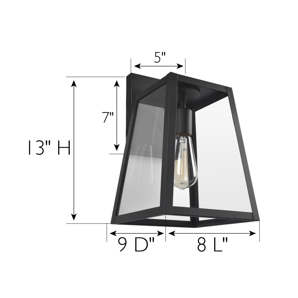 Design House 588608-BLK Outdoor-Wall-Lighting - View #3