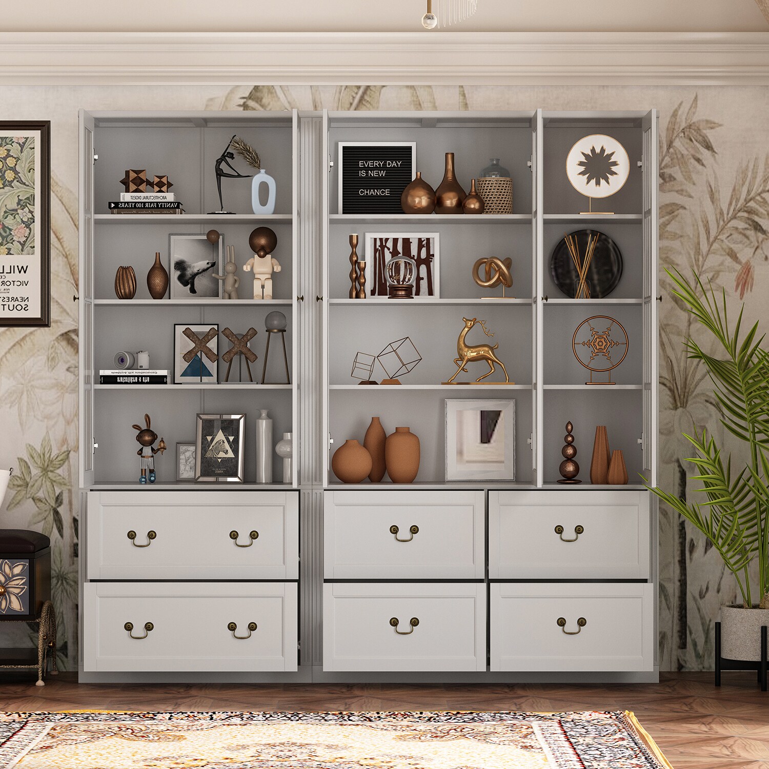 FUFU&GAGA KF020314-03+315-0506 bookcases - View #4