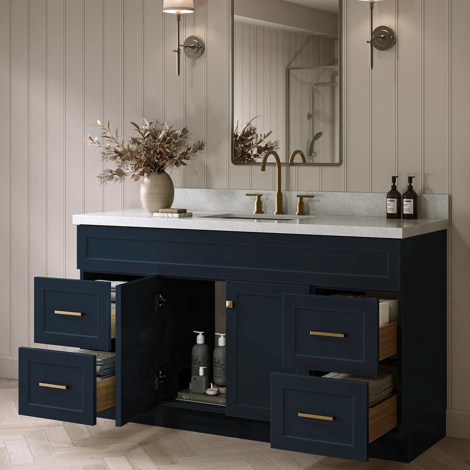 ARIEL F060S-BC-MNB vanities - View #3