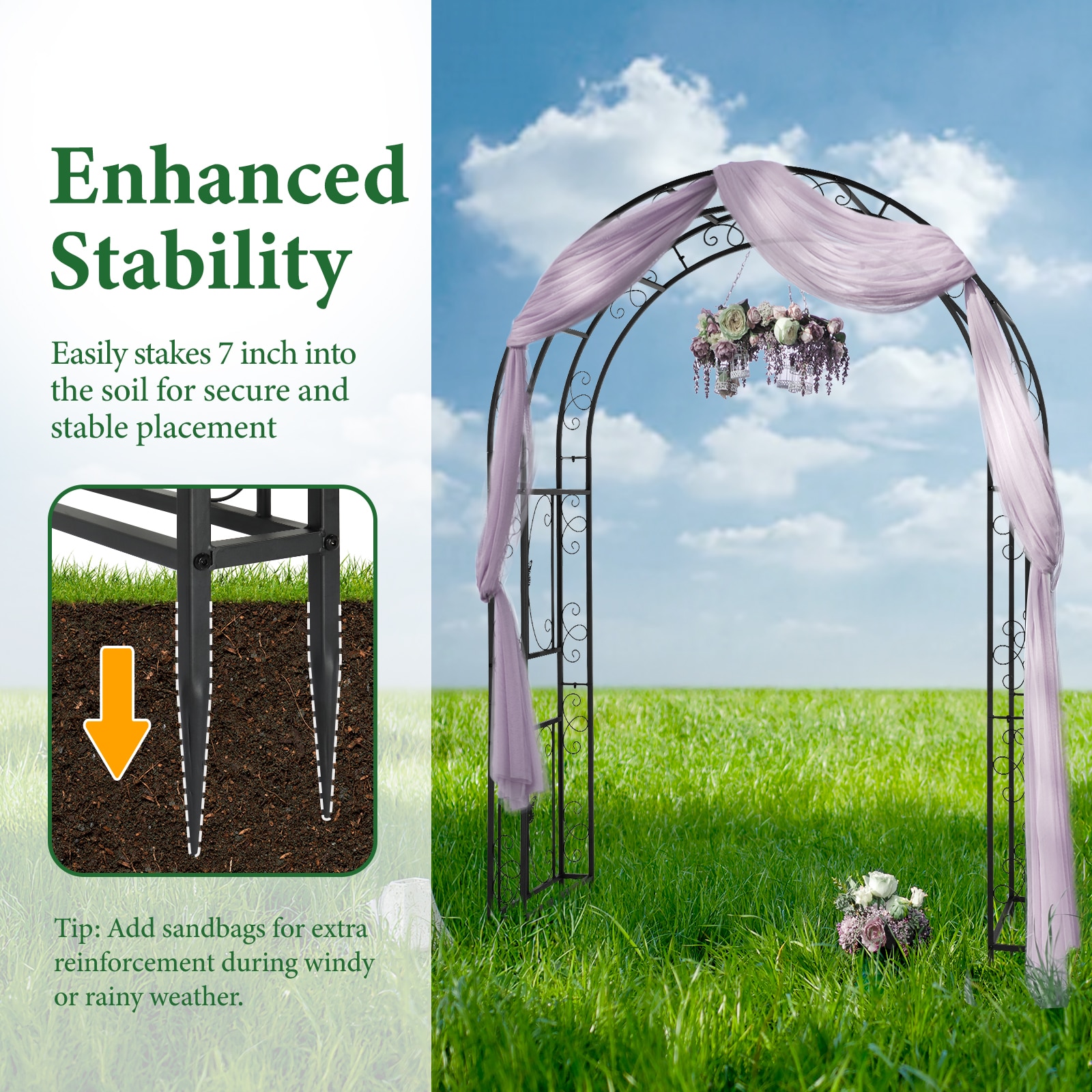 Winado LO1G61000313 Garden-Arbor - View #4