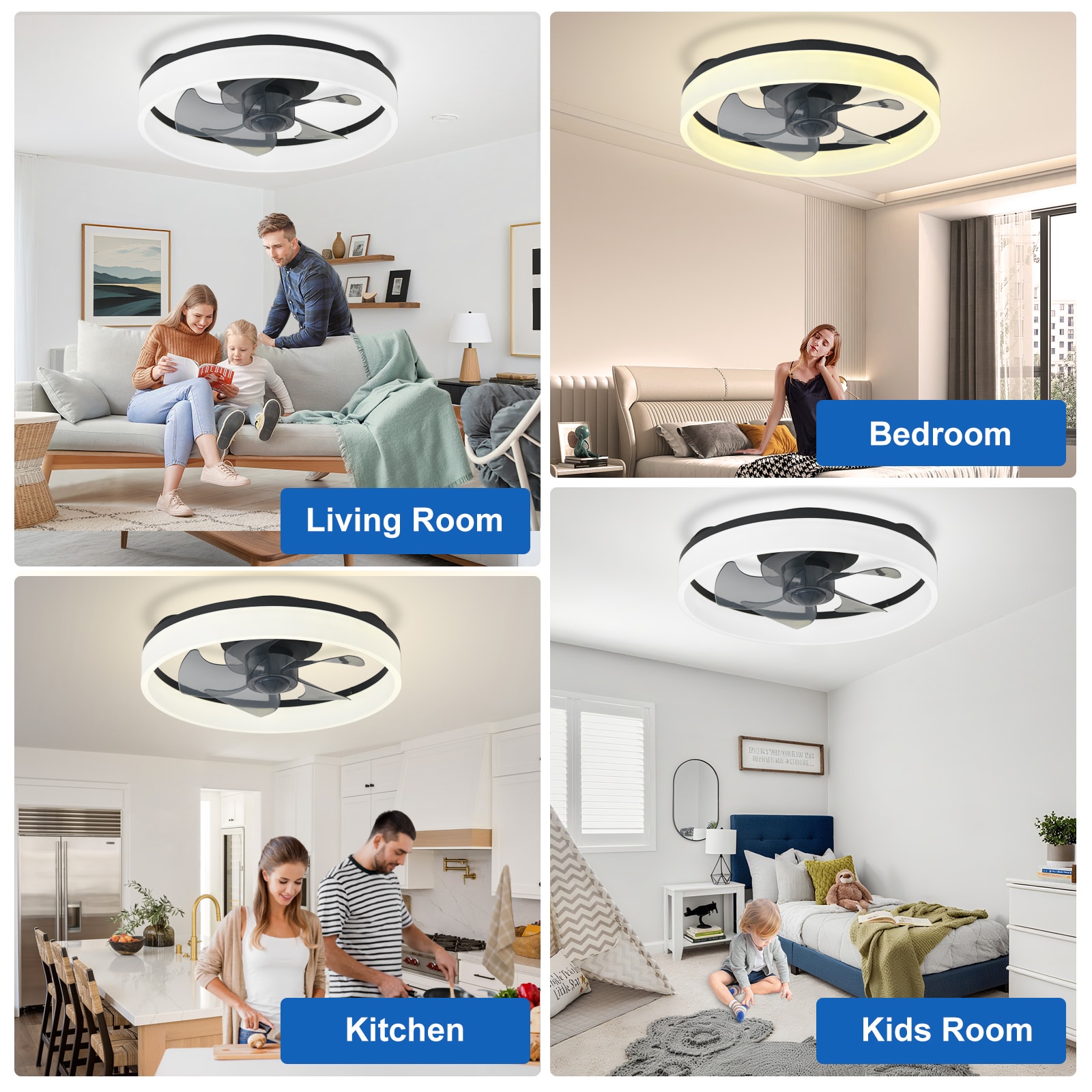 Depuley WS-FPZ195-16C-BK-LW Ceiling-Fans - View #3
