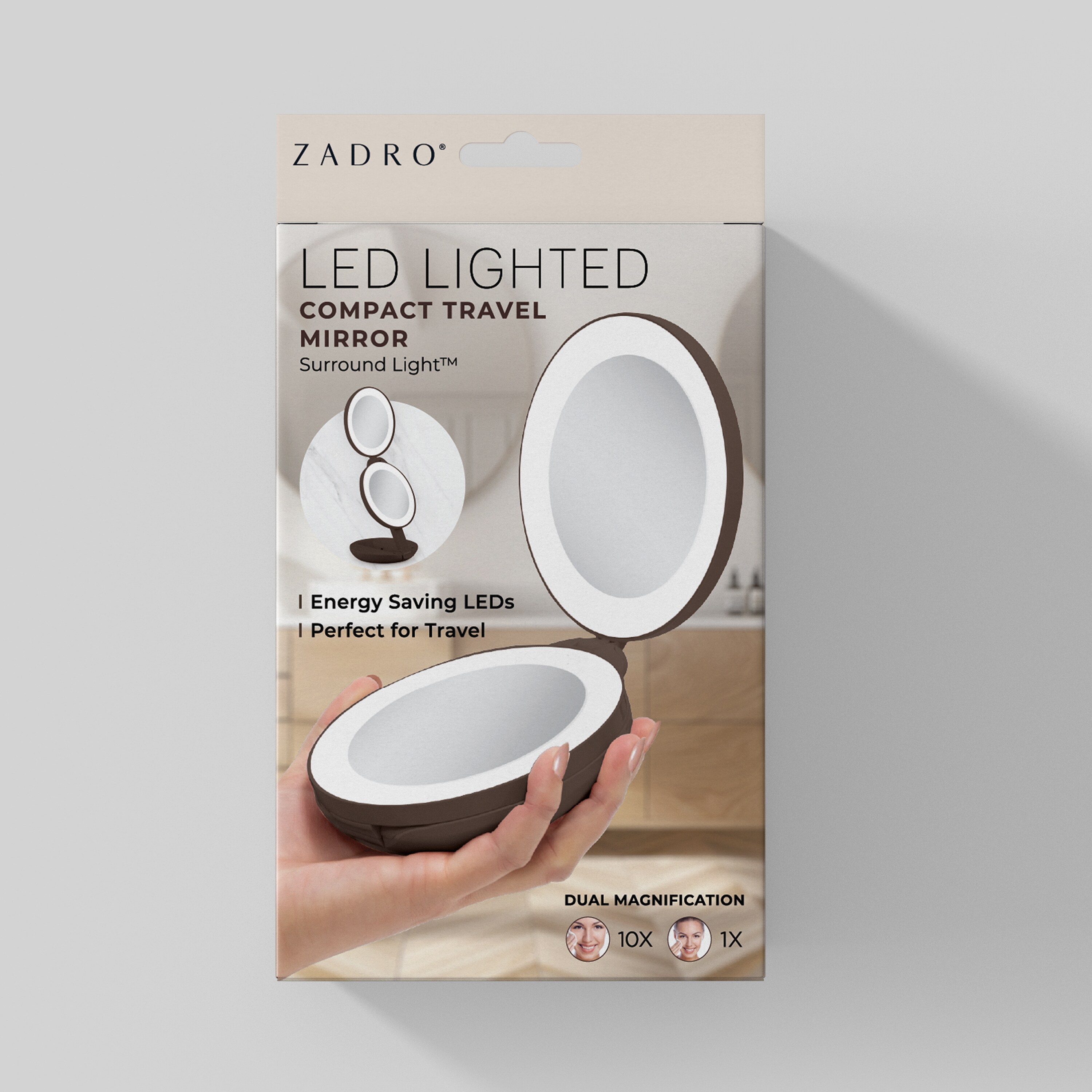 Zadro LEDT01CHOC Makeup-Mirrors - View #8