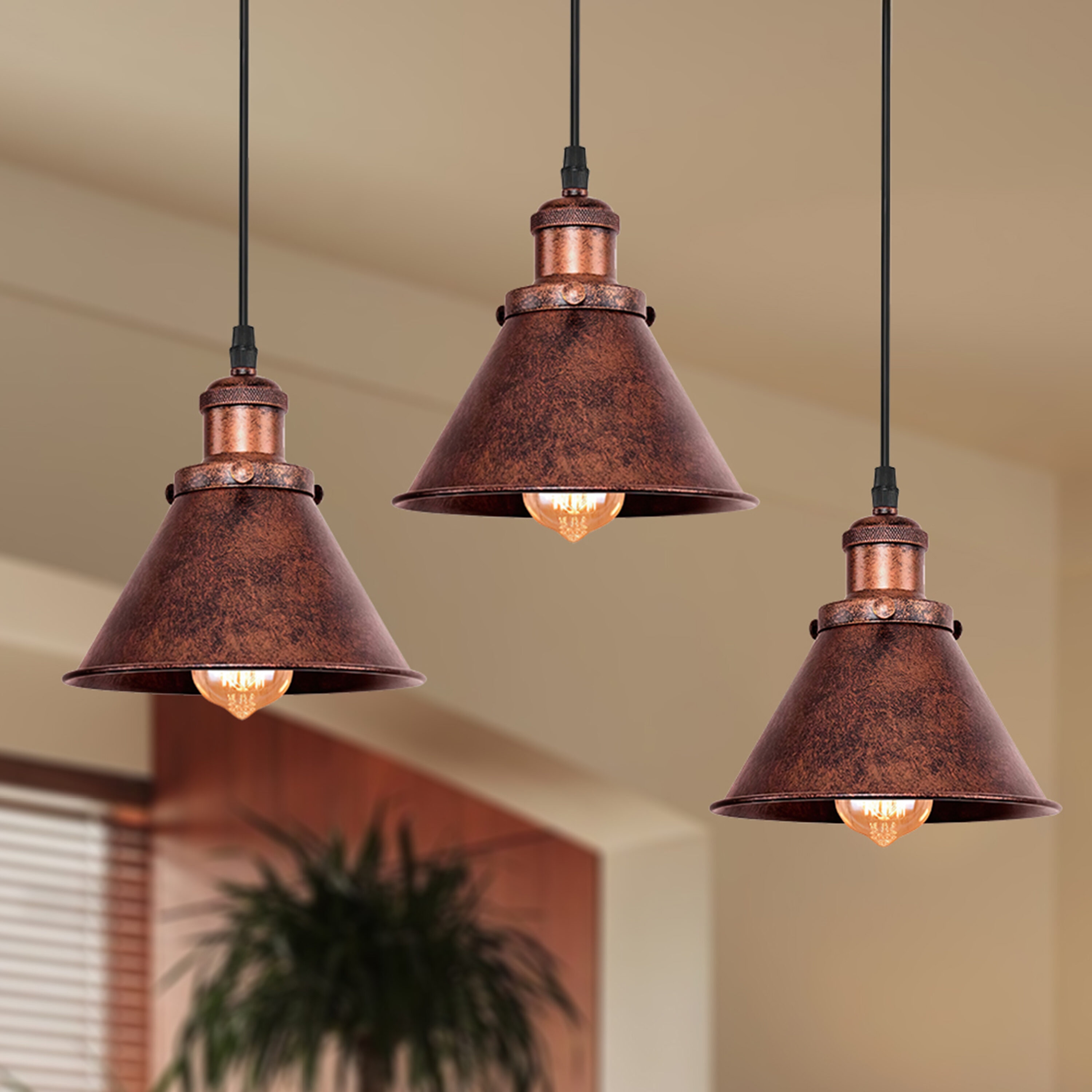 HUOKU PD1004341-3P Pendant-Lights - View #2