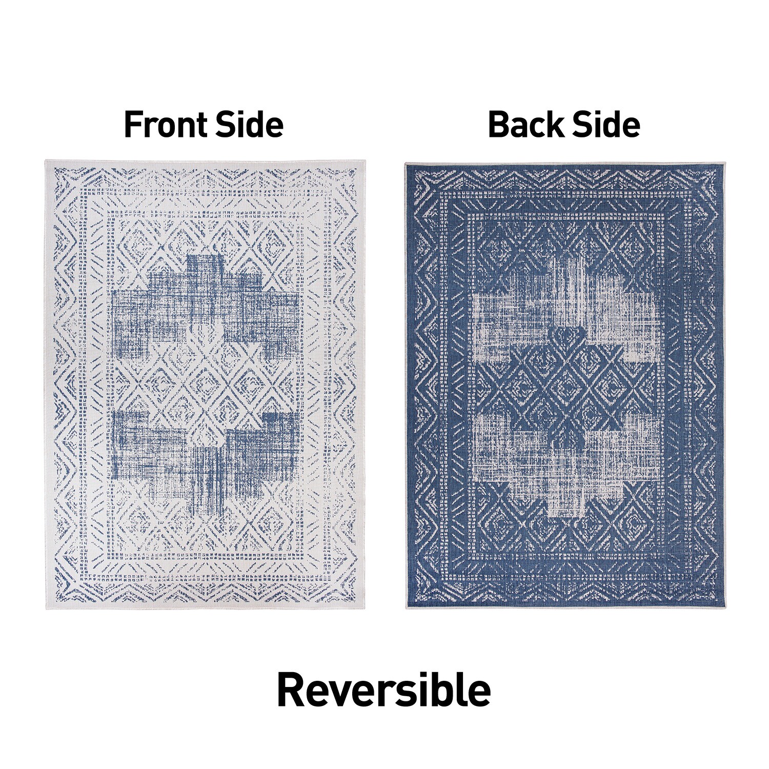 World Rug Gallery 4029BLUE2X7 rugs - View #3