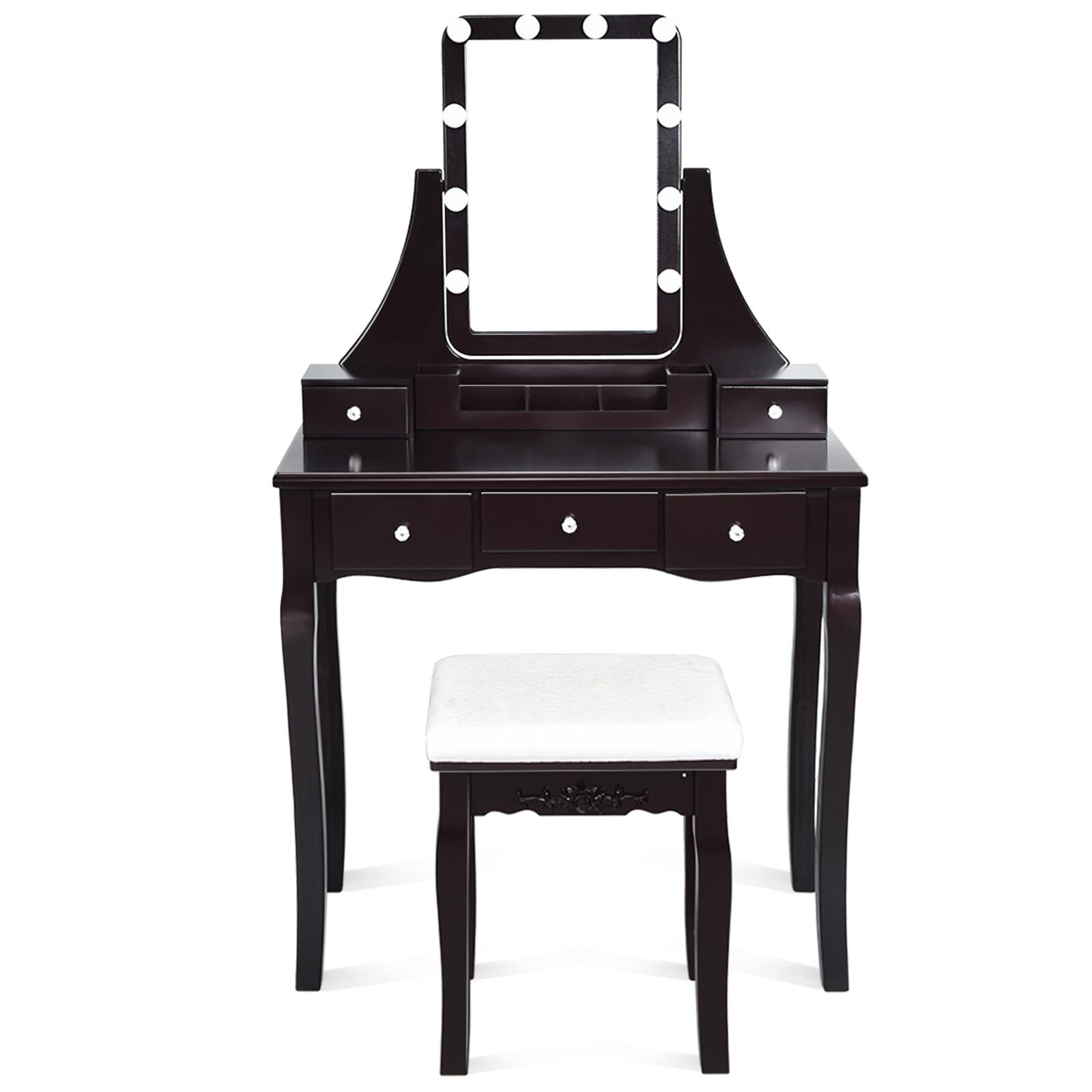 Costway GYM03678 Bedroom-Vanities - View #2