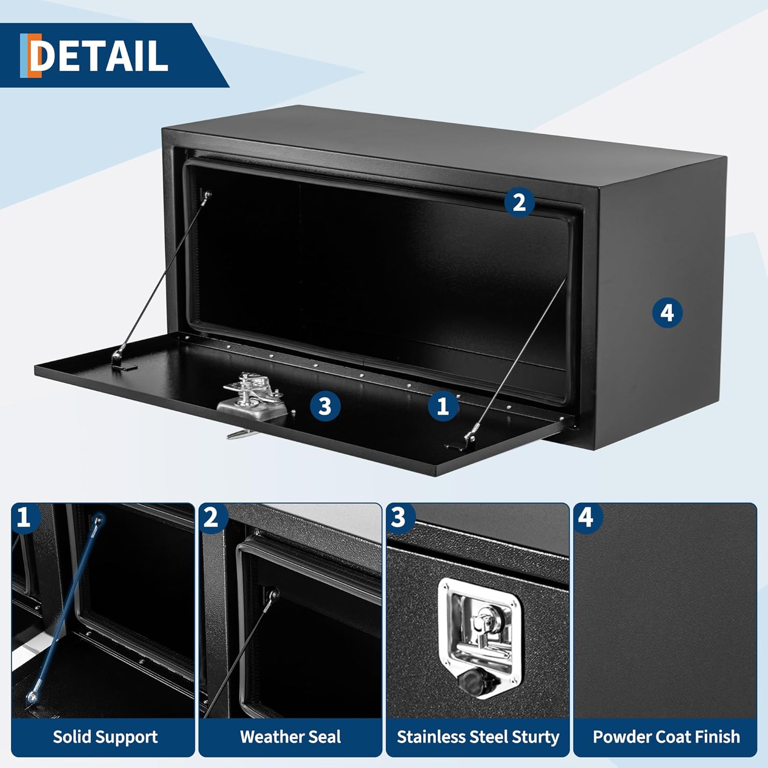 Der Rose GWPAE-33FNESCQ Truck-Tool-Boxes - View #3