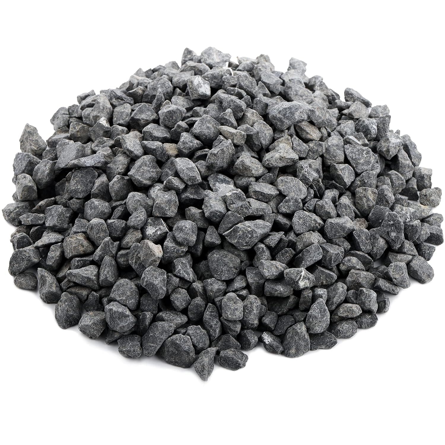 FANTIAN 10 lb Small Natural Gray Washed Pea Gravel Stones for Landscaping Terrariums Aquariums Succulents and Fairy Gardens