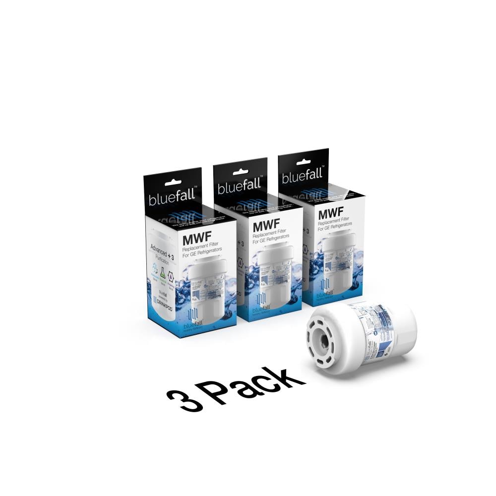 Bluefall Twist Refrigerator Water Filter GE-MWF 3-Pack