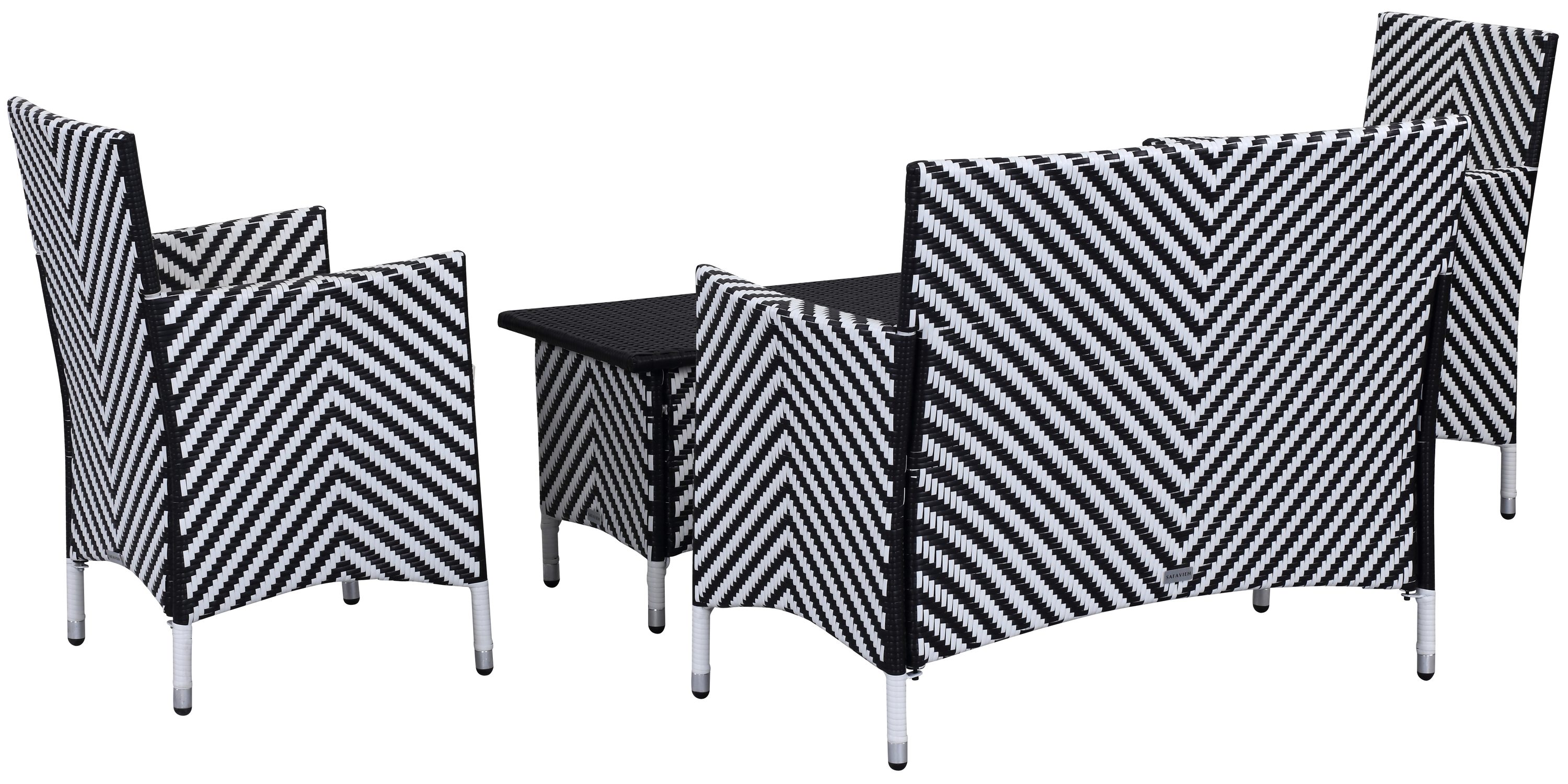 Safavieh PAT2508G Patio-Conversation-Sets - View #3