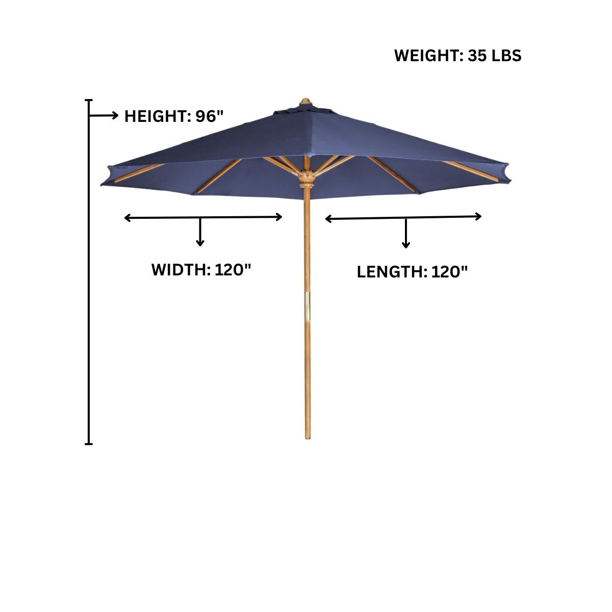 All Things Cedar TT6P-O-B Patio-Dining-Sets - View #7