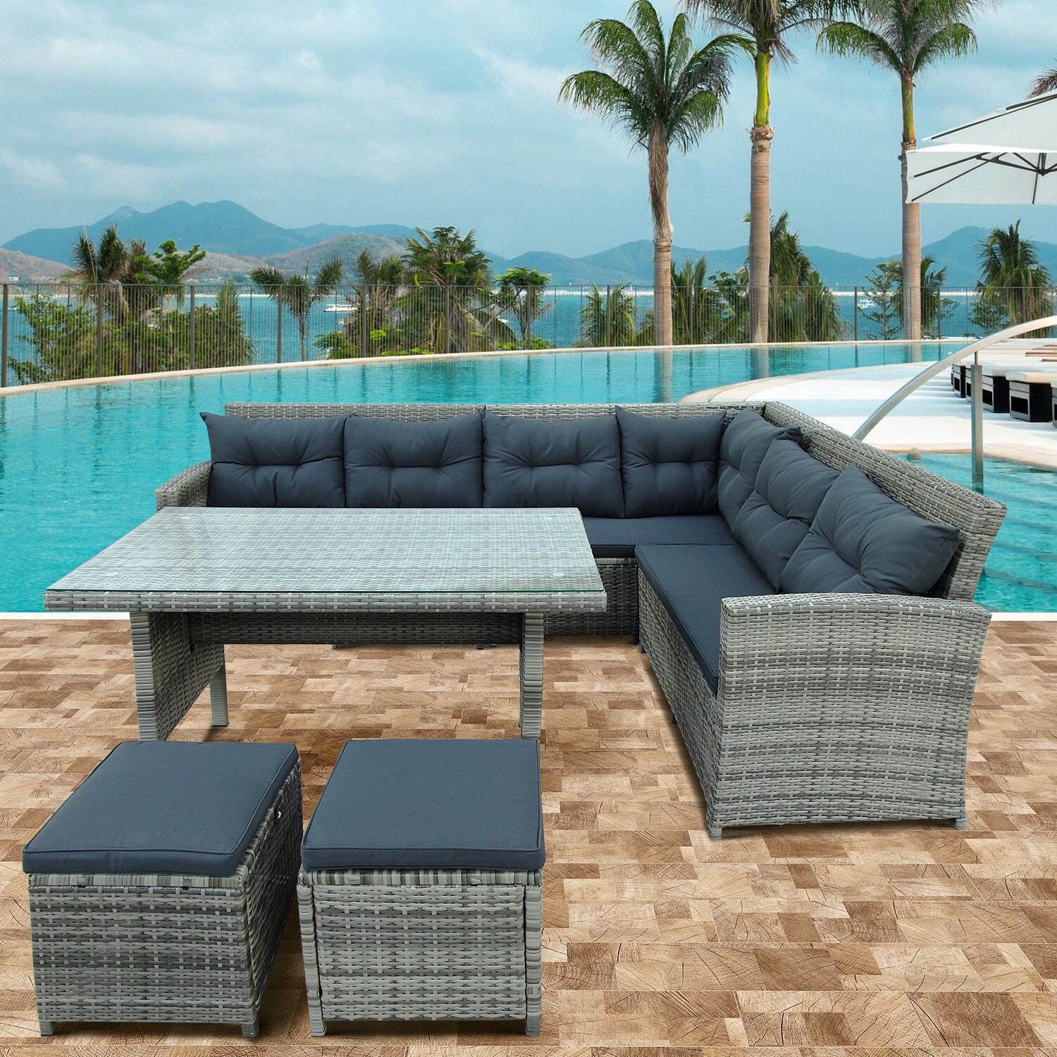 Bybafun YA3800014 Patio-Sofas-Daybeds - View #2