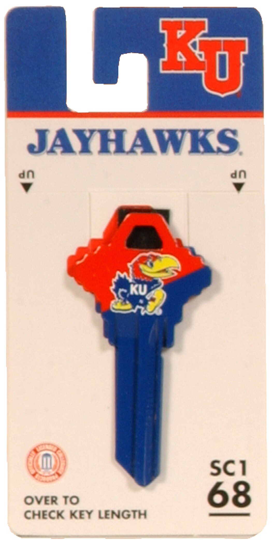 Kansas Jayhawks Logo Key Ring