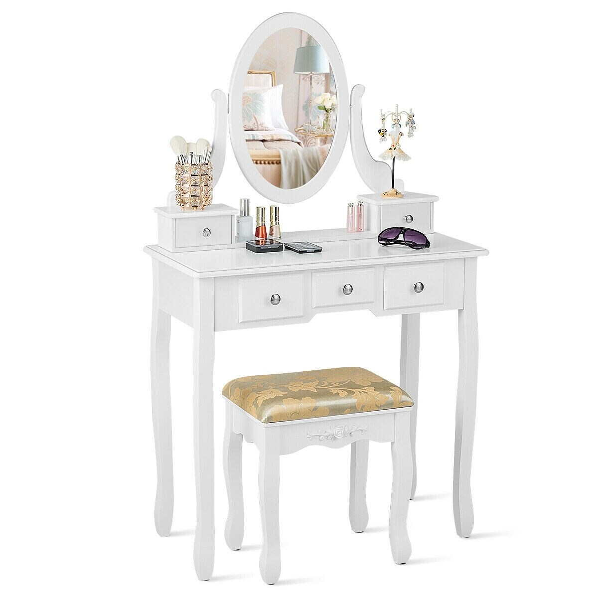 Slickblue D-CO-HW92166WH Bedroom-Vanities - View #8