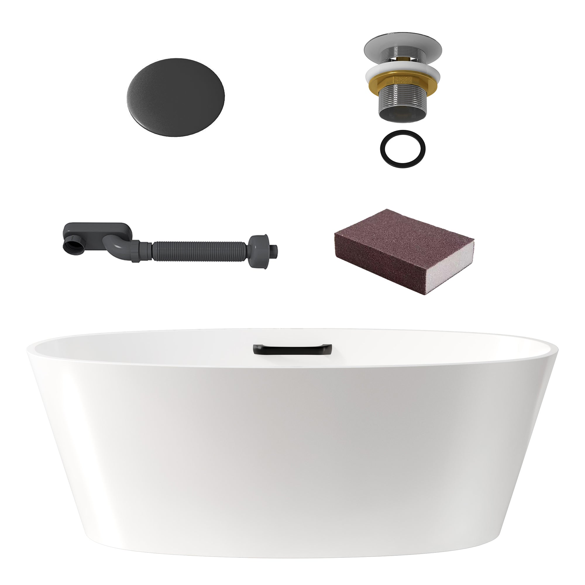Boyel Living BLBR06031MBF63W bathtubs - View #3