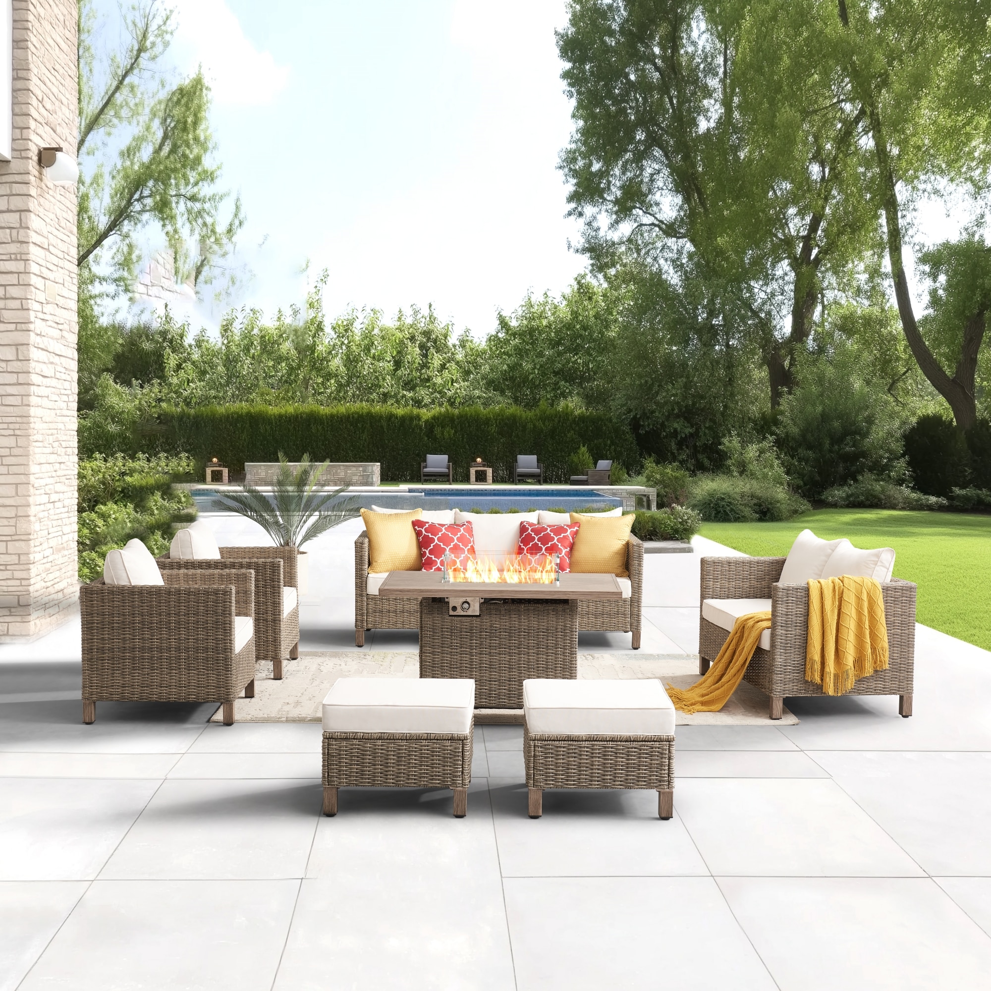 EDYO LIVING SMX04FT-OR Patio-Conversation-Sets - View #8