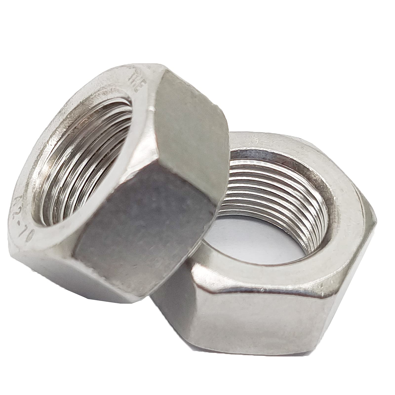 Ahfiwaso  M20 x 1.5mm Pitch Hex Nuts Stainless Steel Metric Fine Thread Hex Nuts Set of 2 durable home and garden accessory designed for everyday