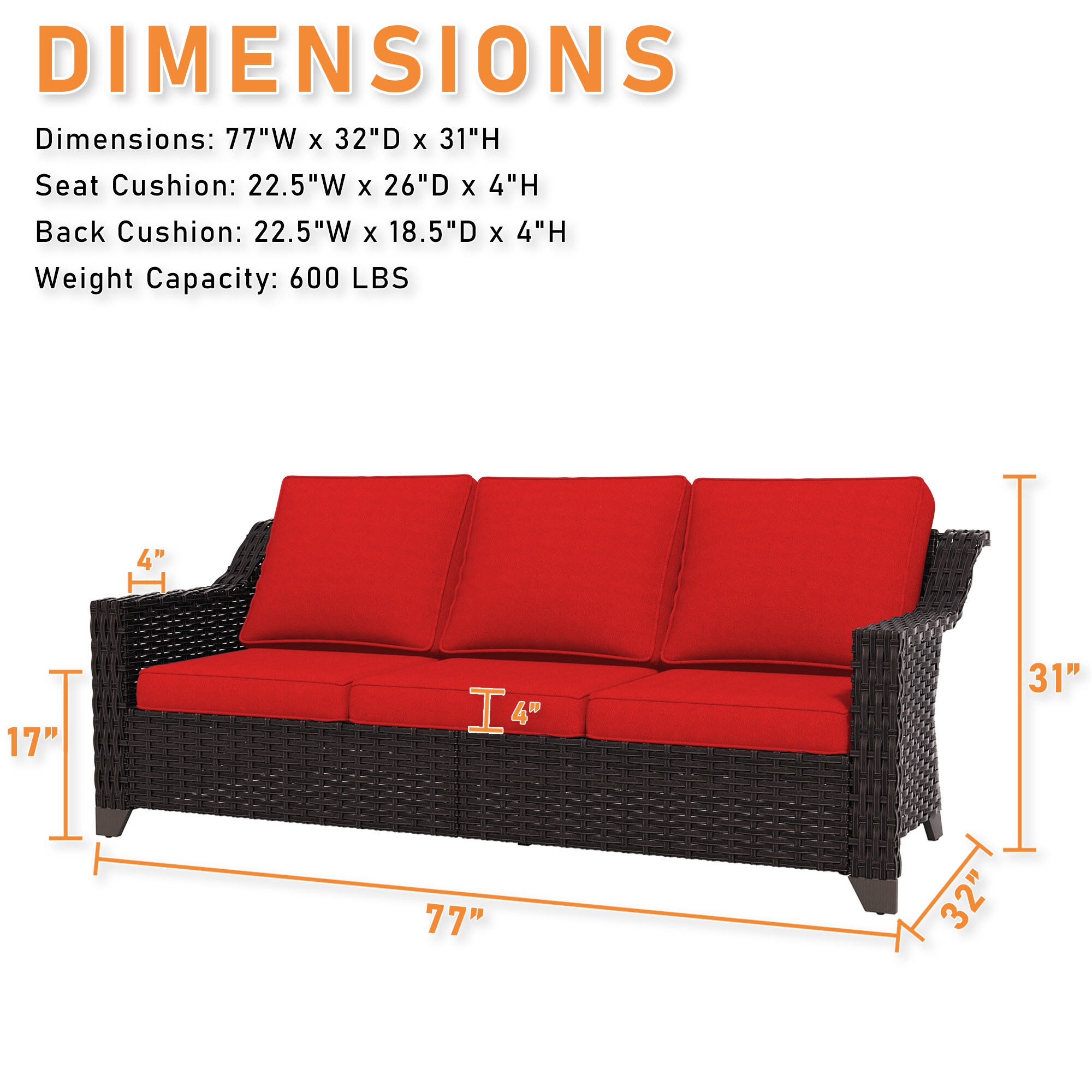 Gardenbee HGL-MA01D-D1 Patio-Sofas-Daybeds - View #3