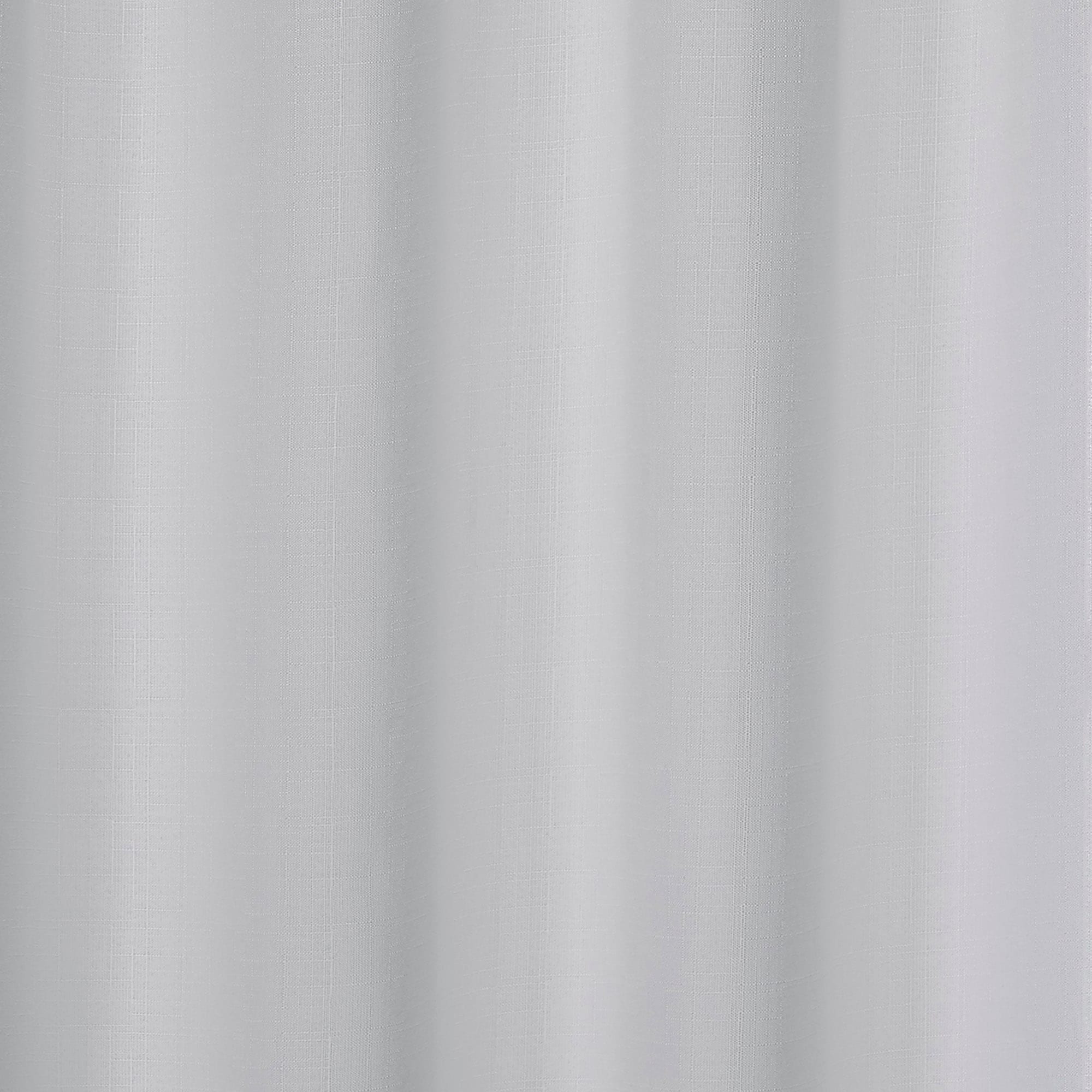 Winter White Linen-Look Light Filtering Grommet Valance