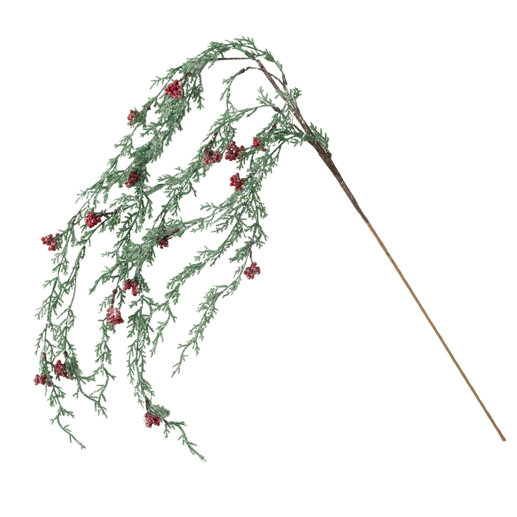 Sullivans SP1264 Green Berry Spray Christmas Tree Pick