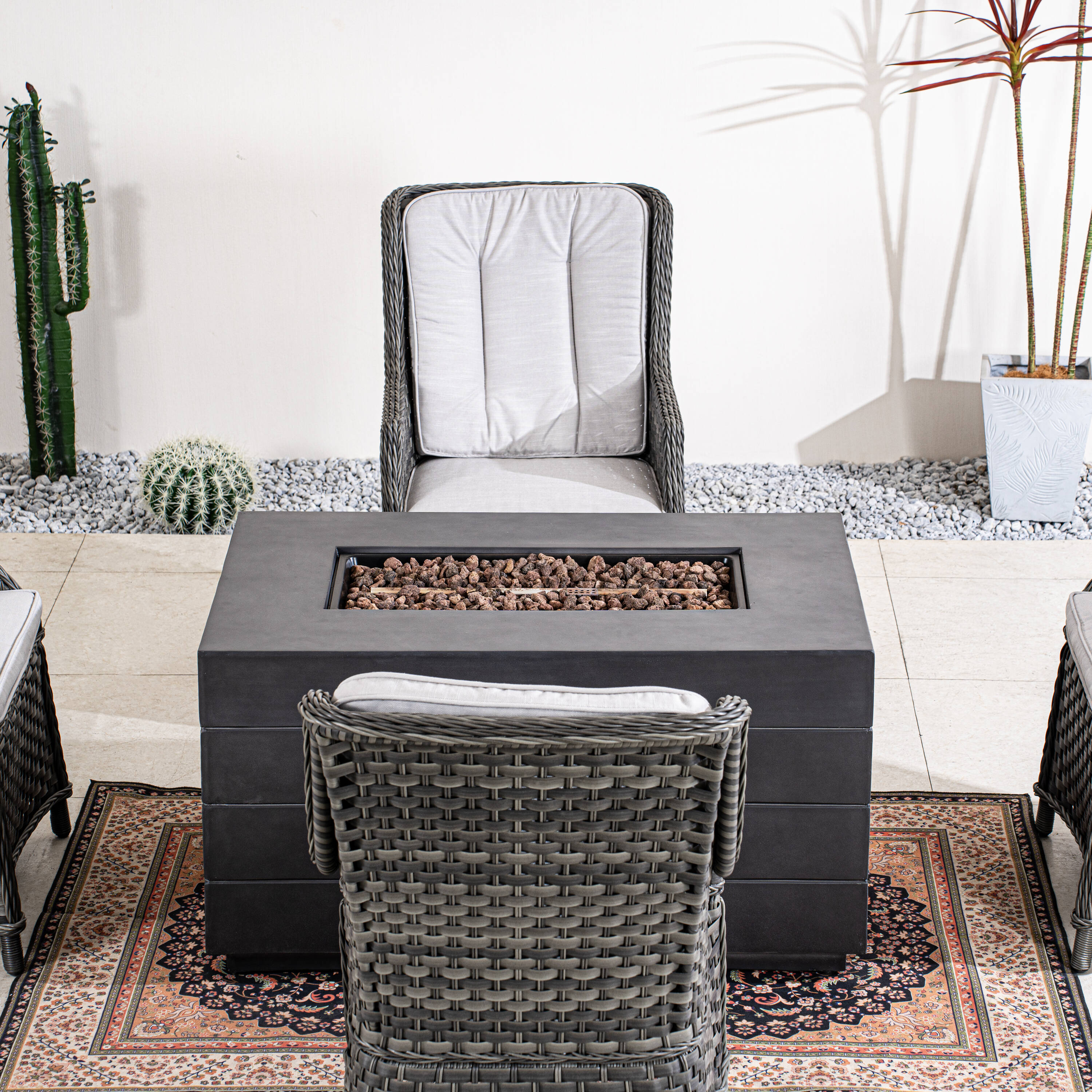 Direct Wicker DWG-2150DG010G Patio-Conversation-Sets - View #8
