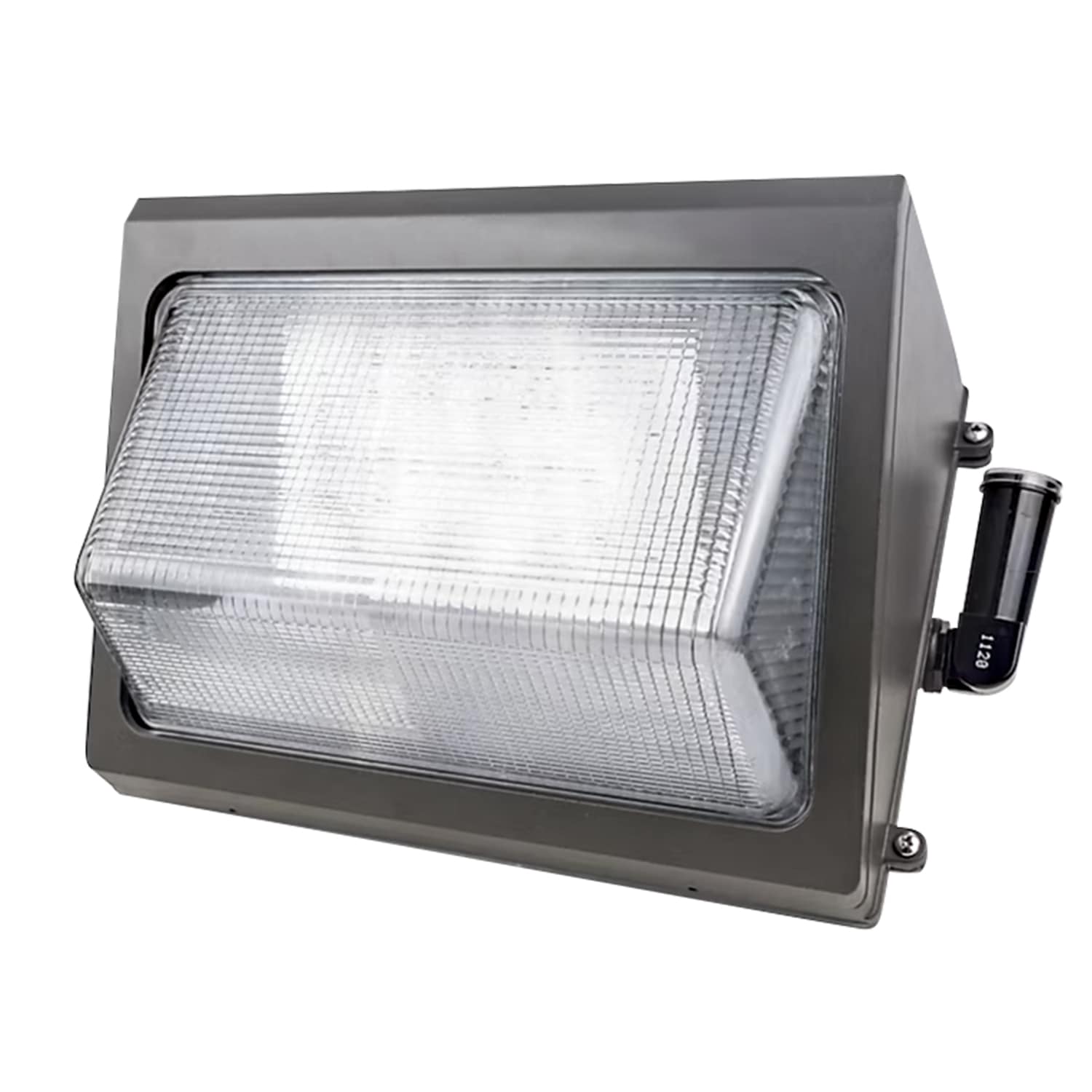 Honeywell 42 Watt EQ Gray Hardwired LED Outdoor Wall Pack Light