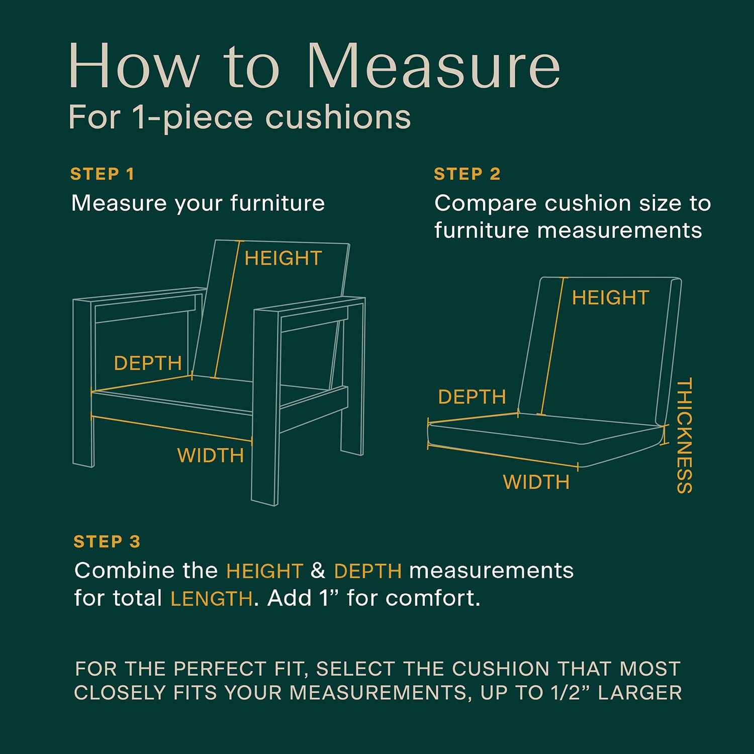 Style Selections 21403S-101A164 Patio-Furniture-Cushions - View #9