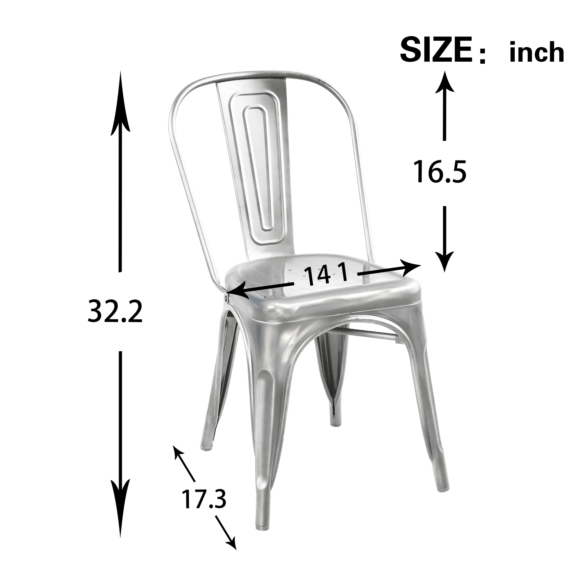 CASAINC BH-983AAA Dining-Chairs - View #4
