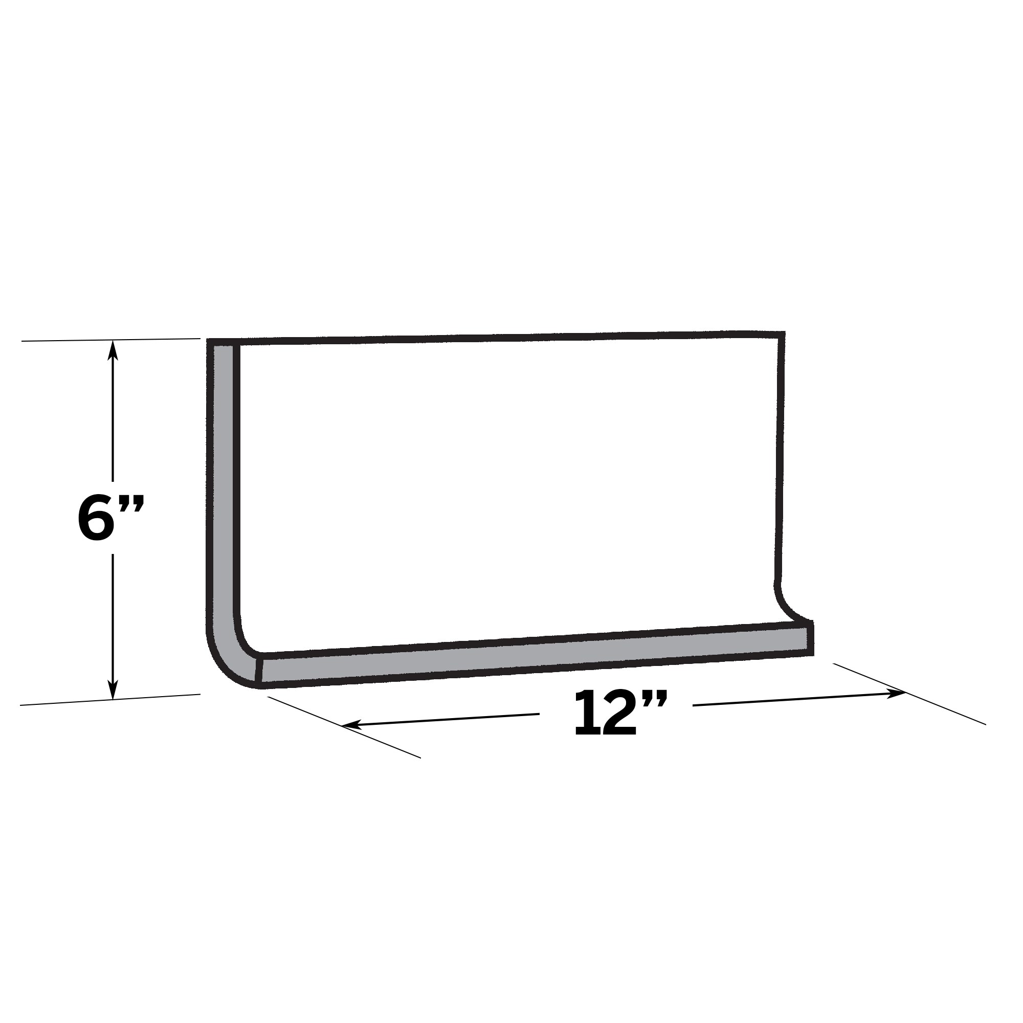Crossville RET05LW.10612CBS Wall-Trim-Accent-Tile - View #2