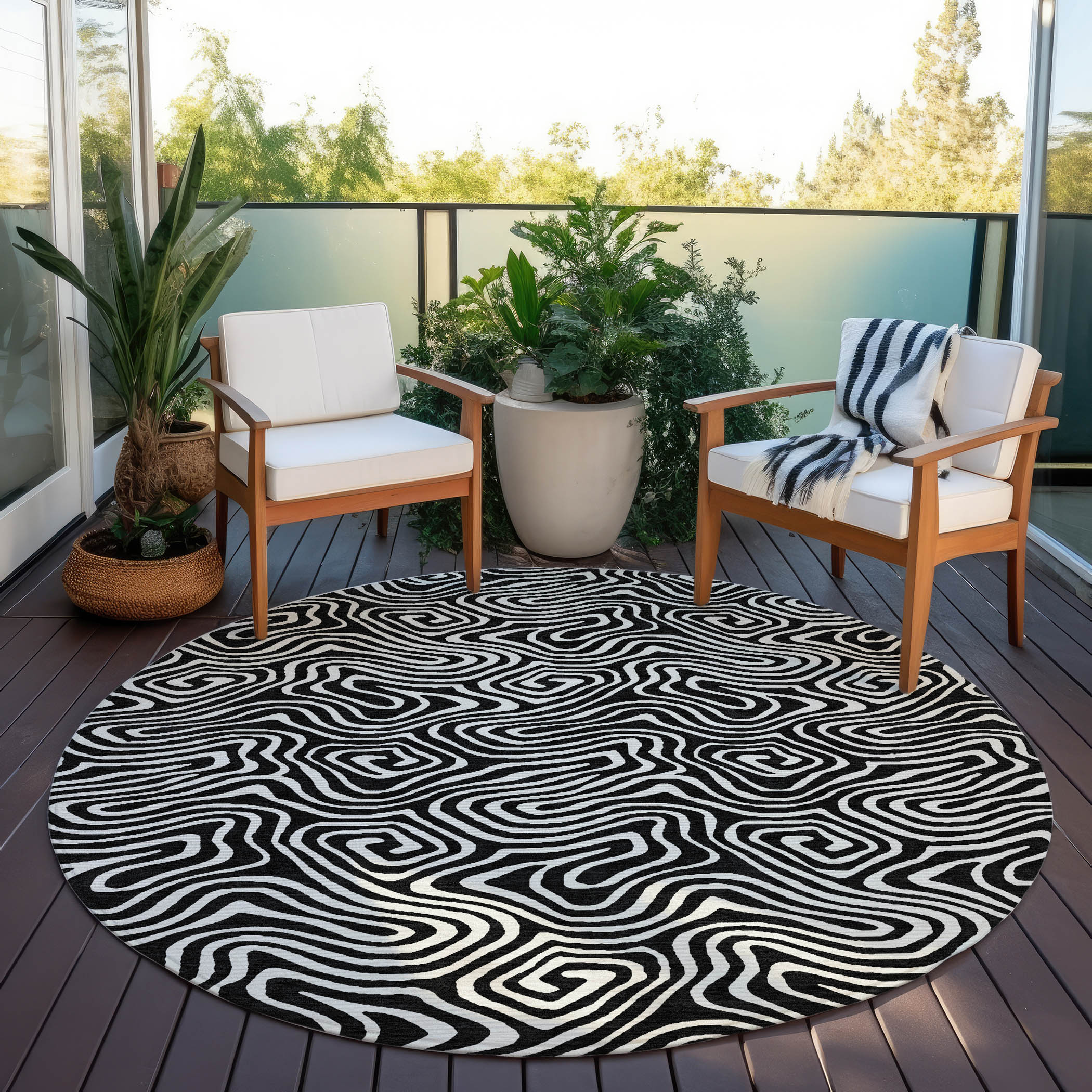 Addison Rugs ACN1030BK8RO rugs - View #7