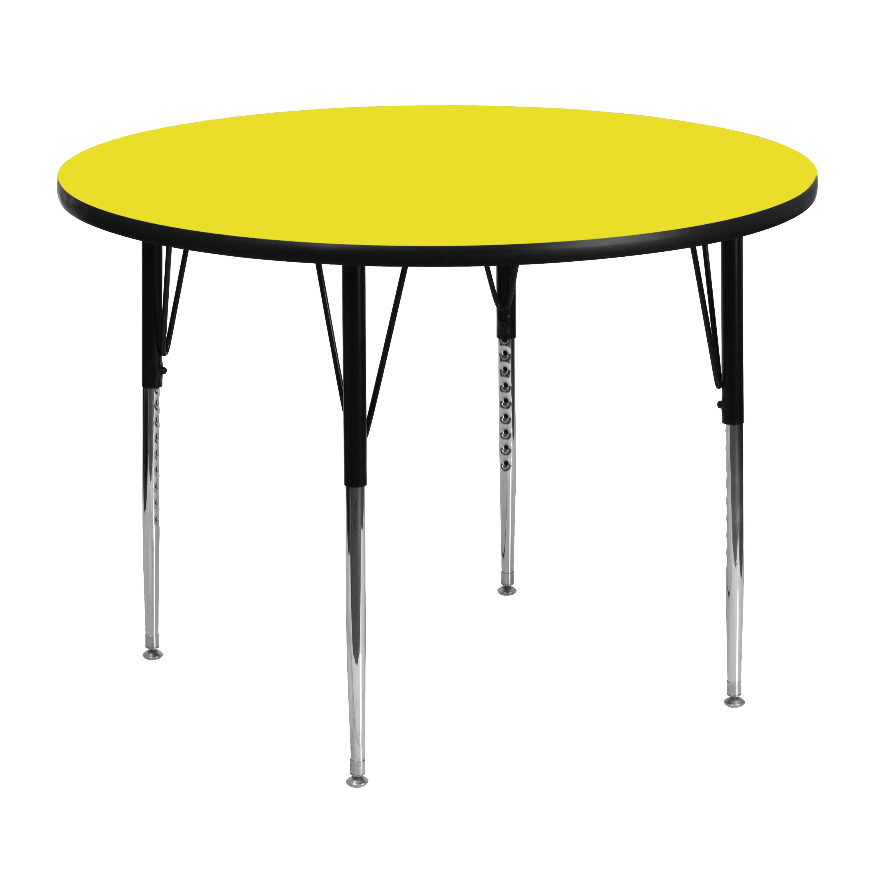 Flash Furniture 847254025218 Yellow Round Kid's Play Table
