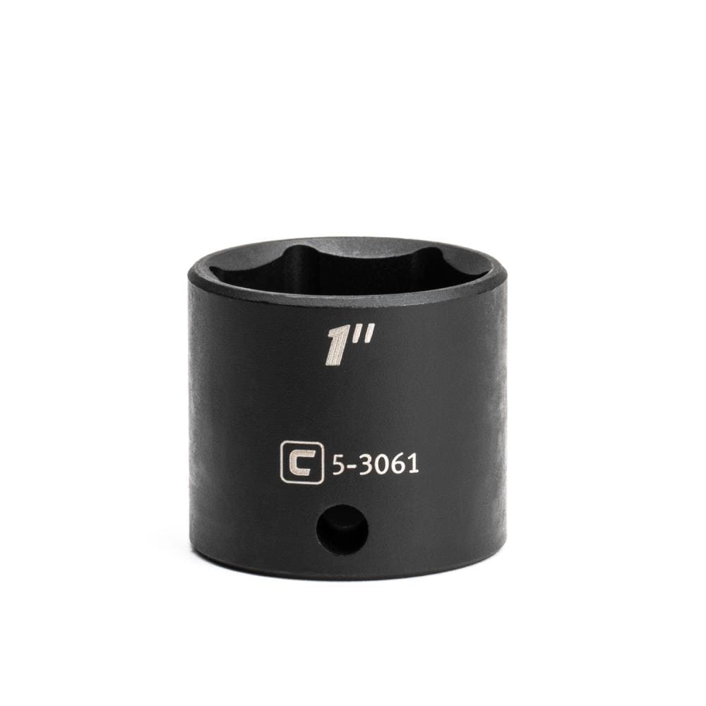 Capri Tools CP53061 Standard (SAE) 3/8-in Drive 1-in 6-point Impact Socket Individual
