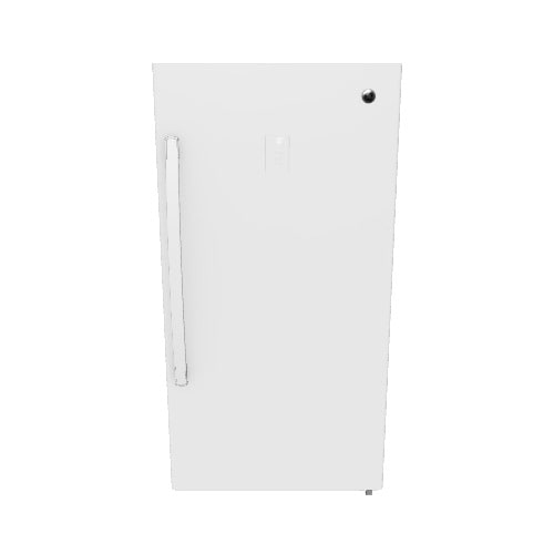 GE 17.3 Cu. ft. White Frost Free Upright Freezer FUF17DLRWW