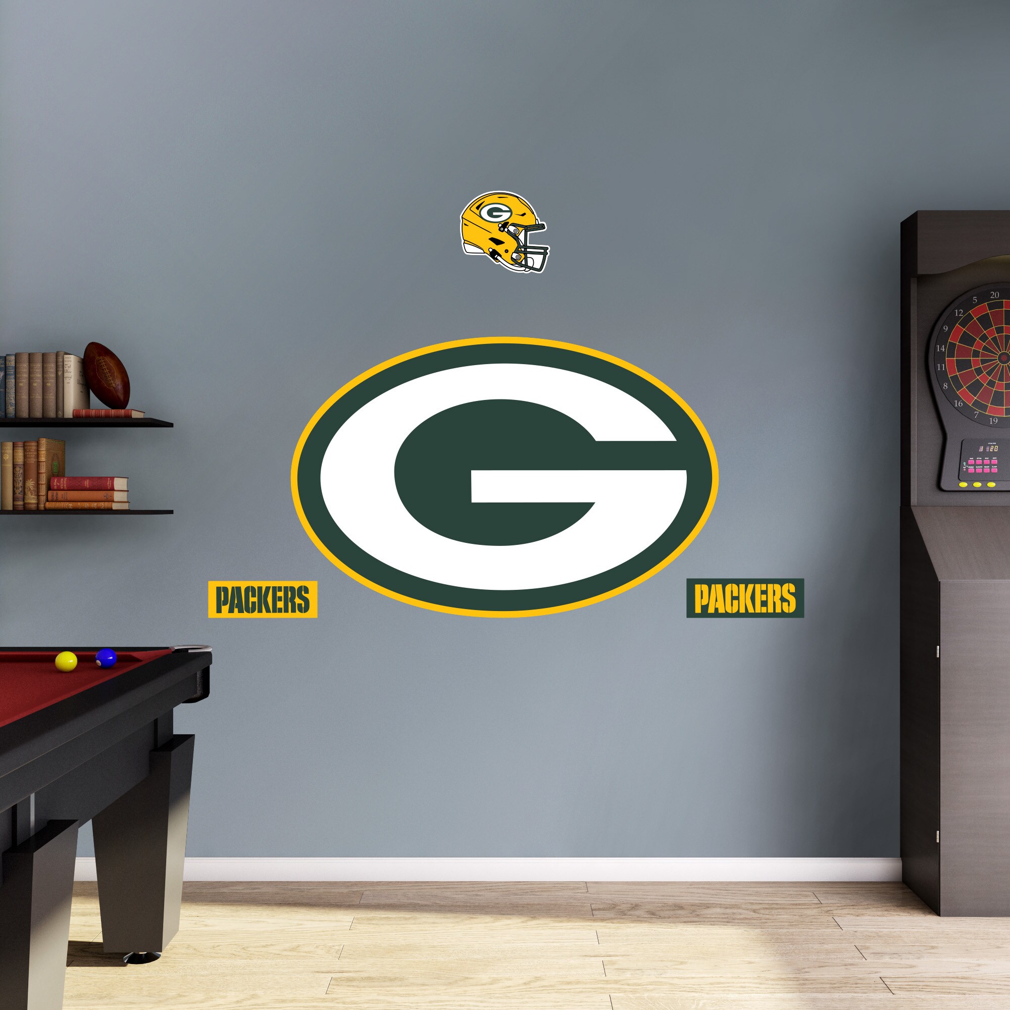 Fathead 14-14014 32-in W x 50-in H Self-adhesive Multiple Colors/Finishes Sports Wall Decal