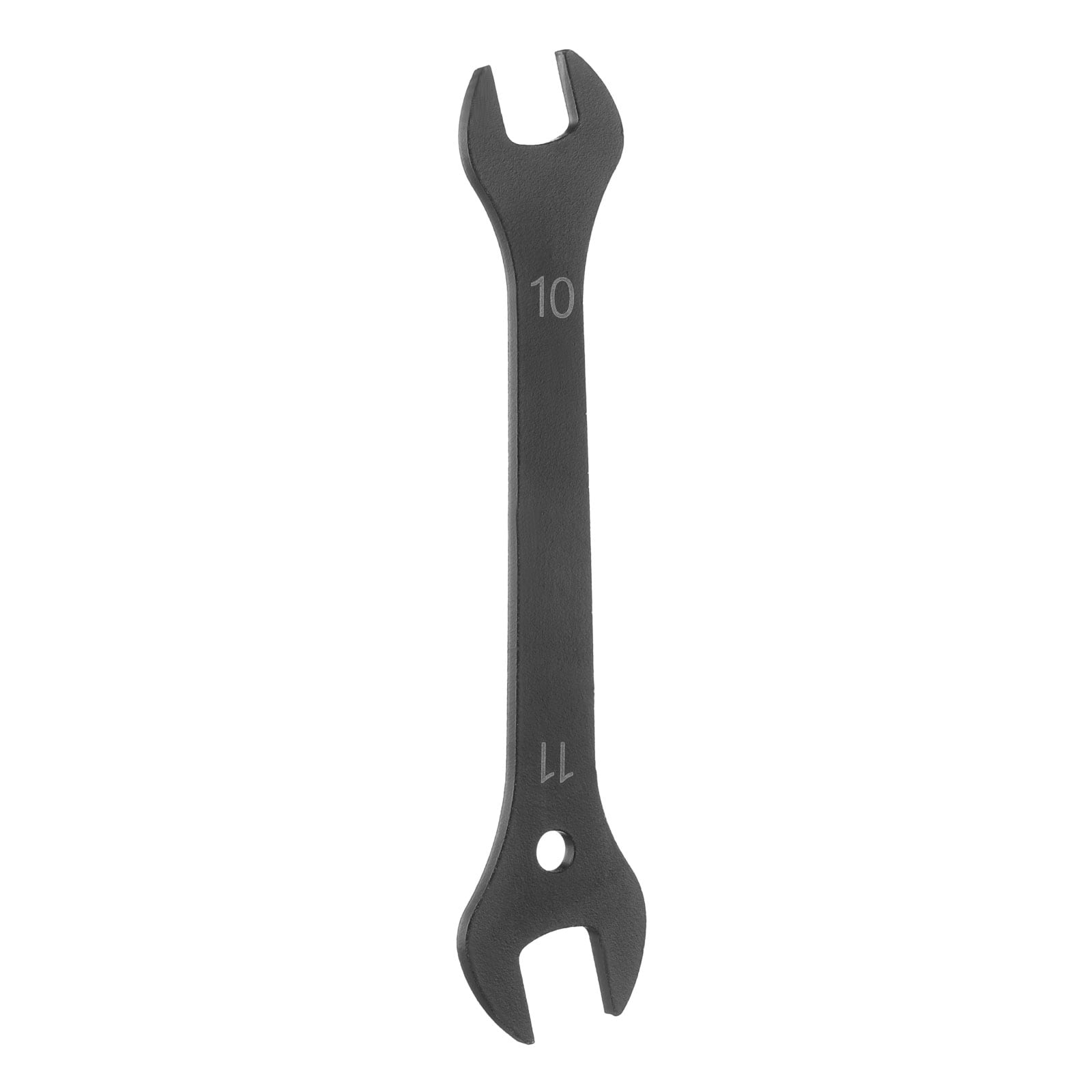 Harfington Super Thin Open End Wrench 10x11mm Metric Lightweight U-Shaped Spanner Double End Wrenches for Automotive Repair Furniture Assembly Black