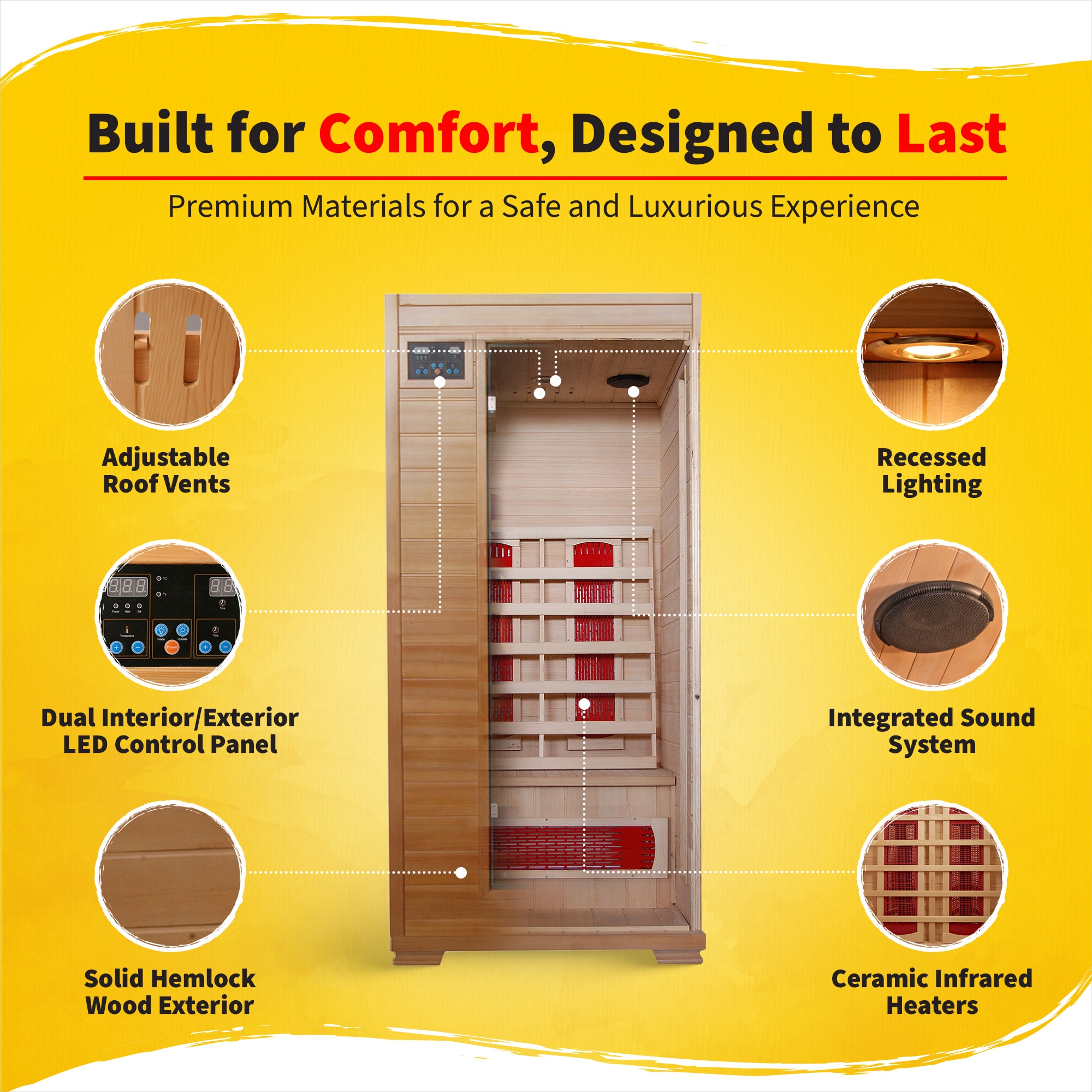 HEAT WAVE BSA2400 Indoor-Saunas - View #3